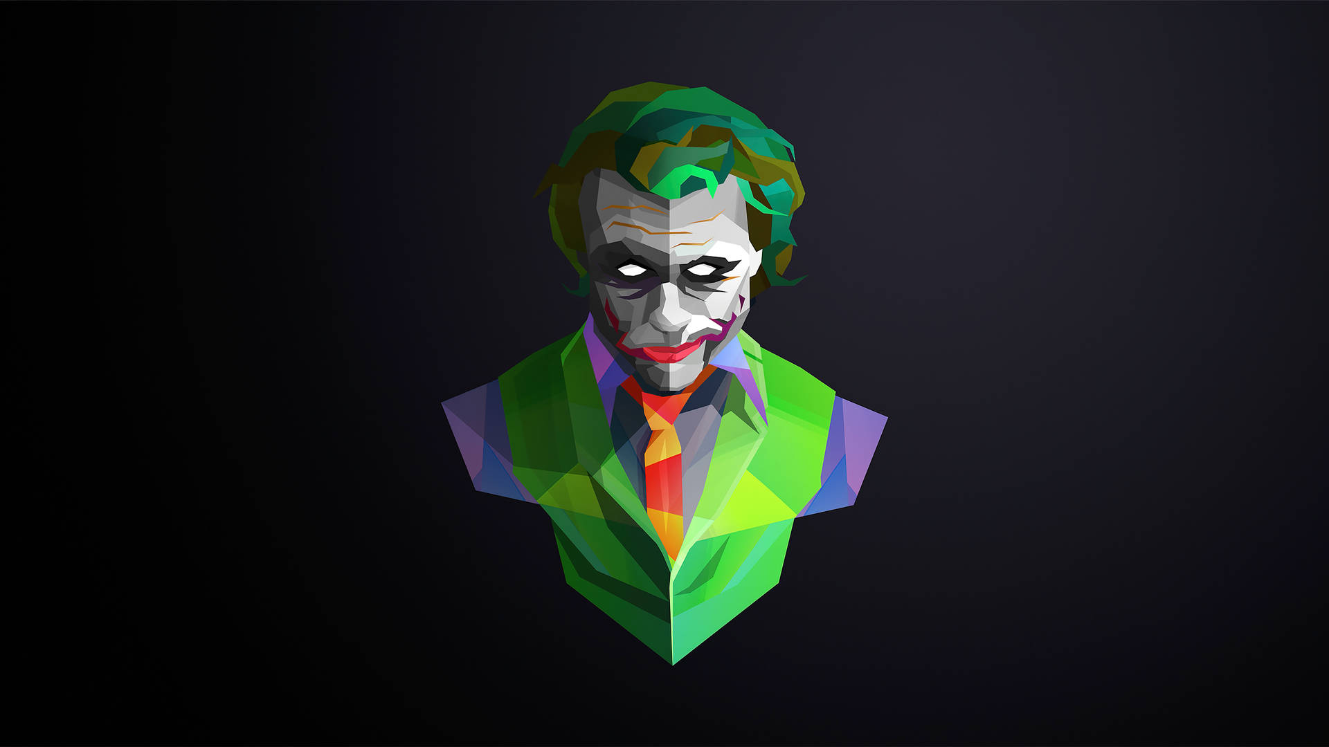 Black Ultra Hd Joker Vector Background