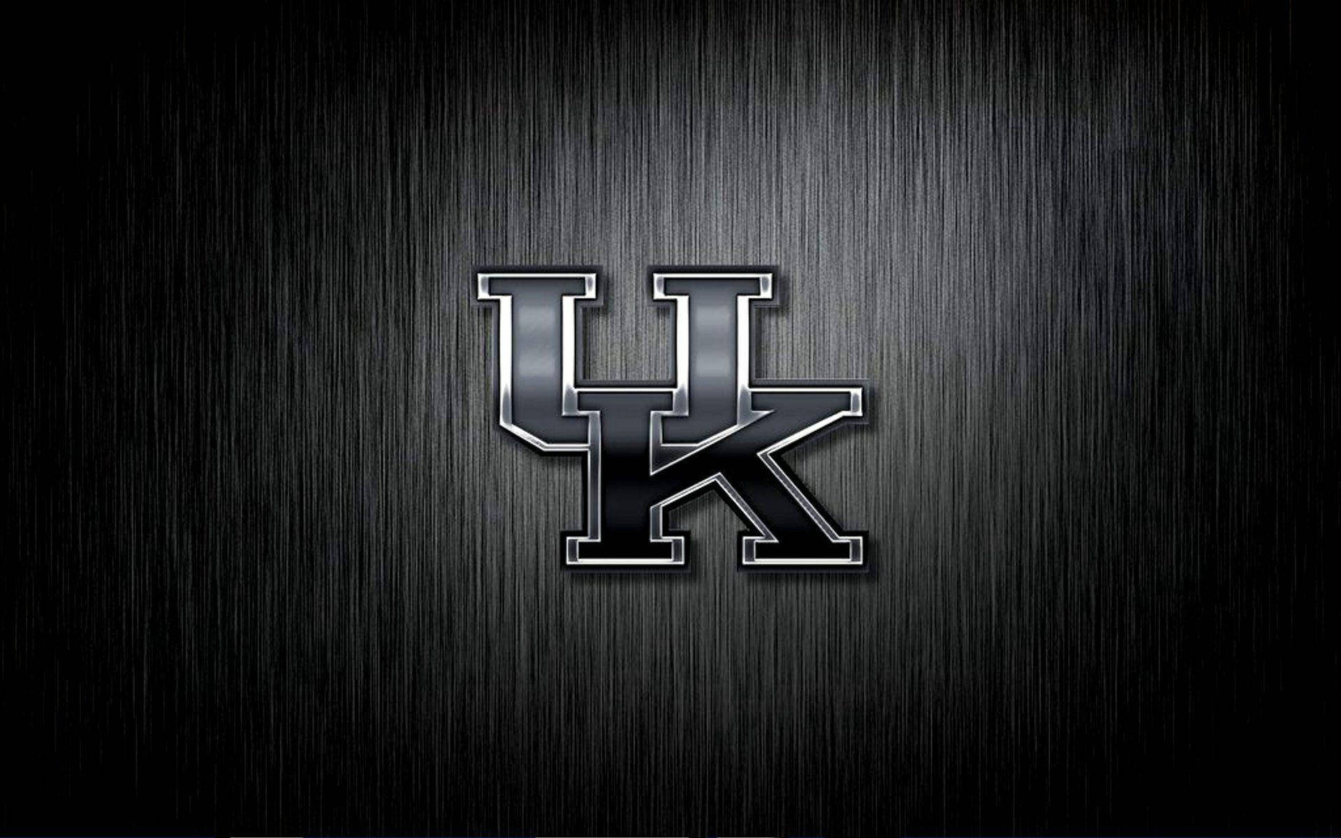 Black University Of Kentucky Logo Background