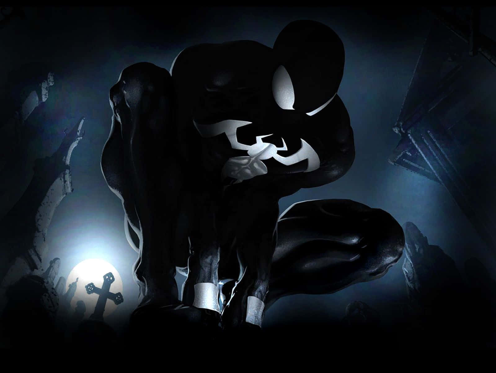 Black Venom Hunting Background