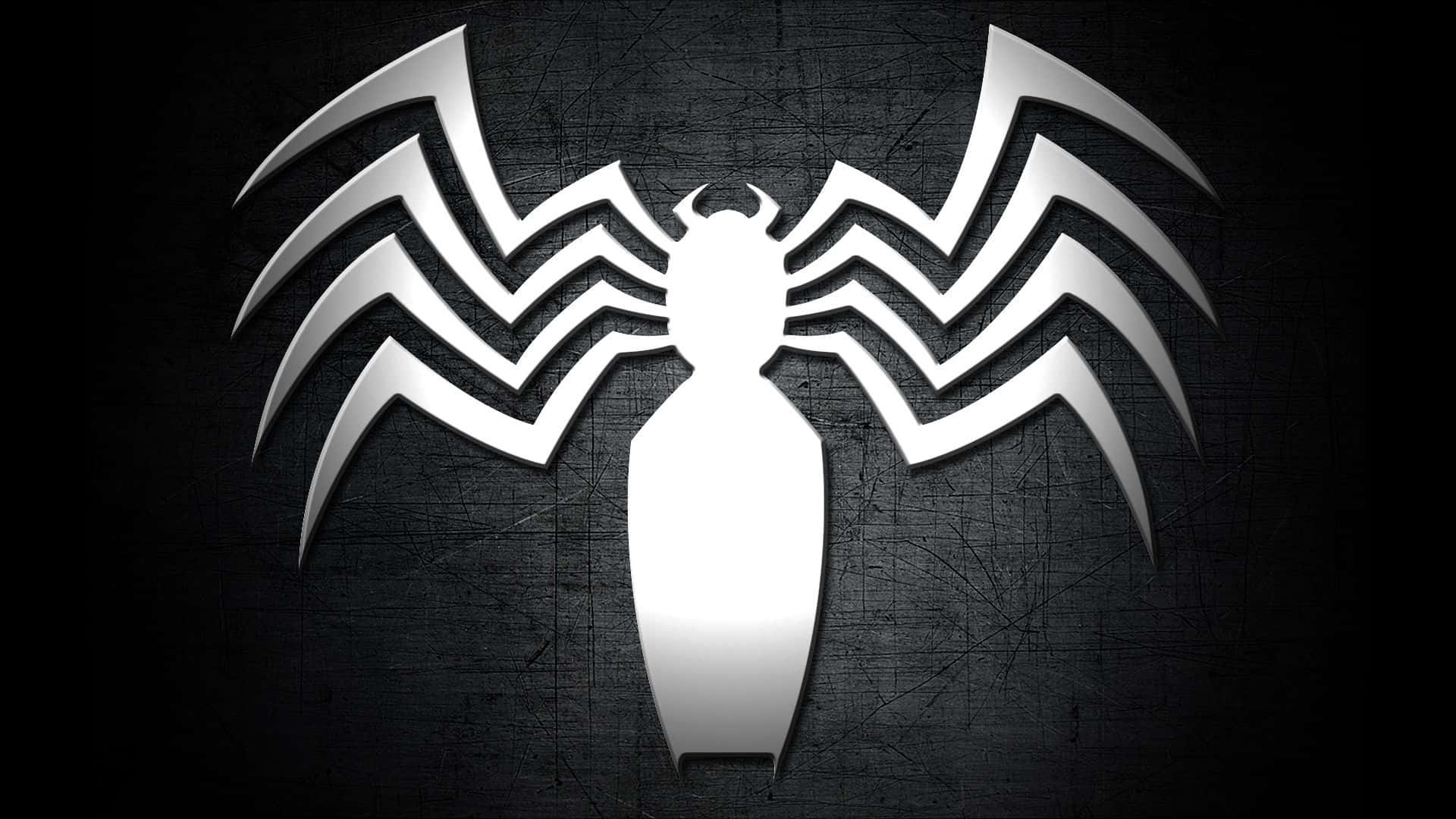 Black Venom Logo Background