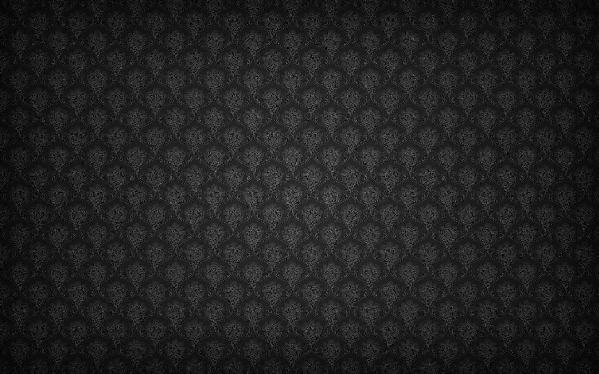 Black Vintage Basic Pattern Background