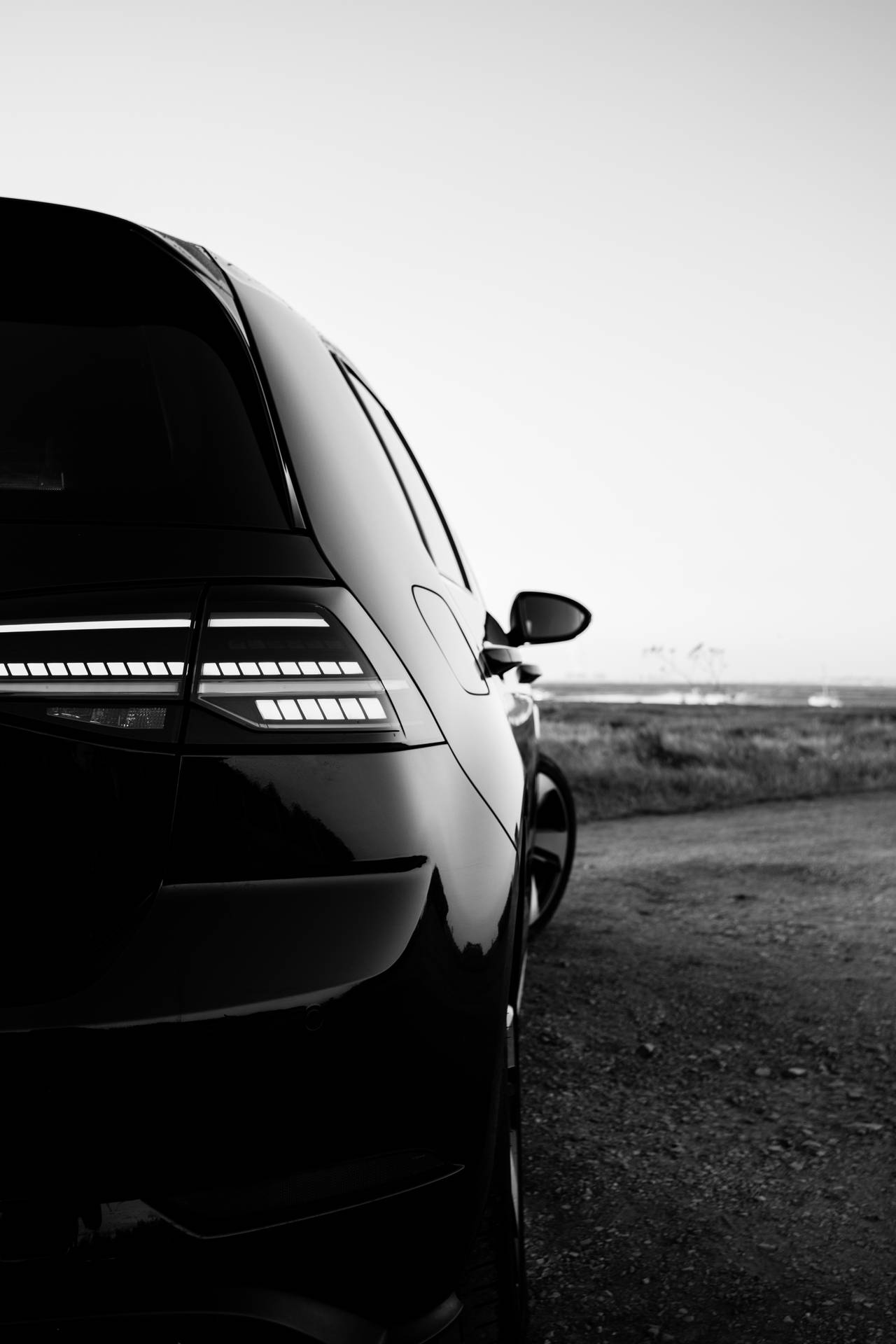 Black Volkswagen Golf Gti Mk7r Cool Background