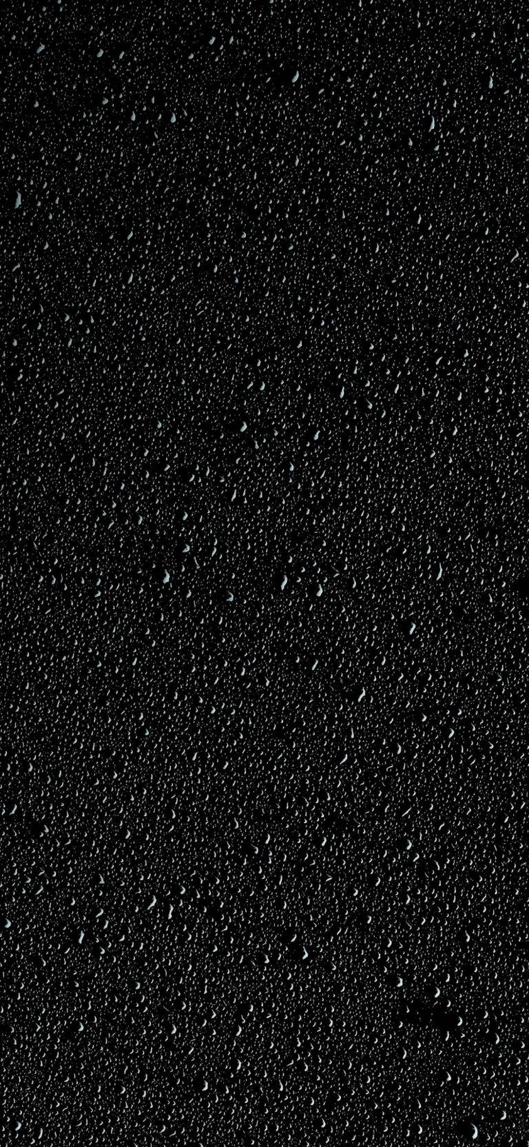 Black Water Droplets Iphone Whatsapp Background