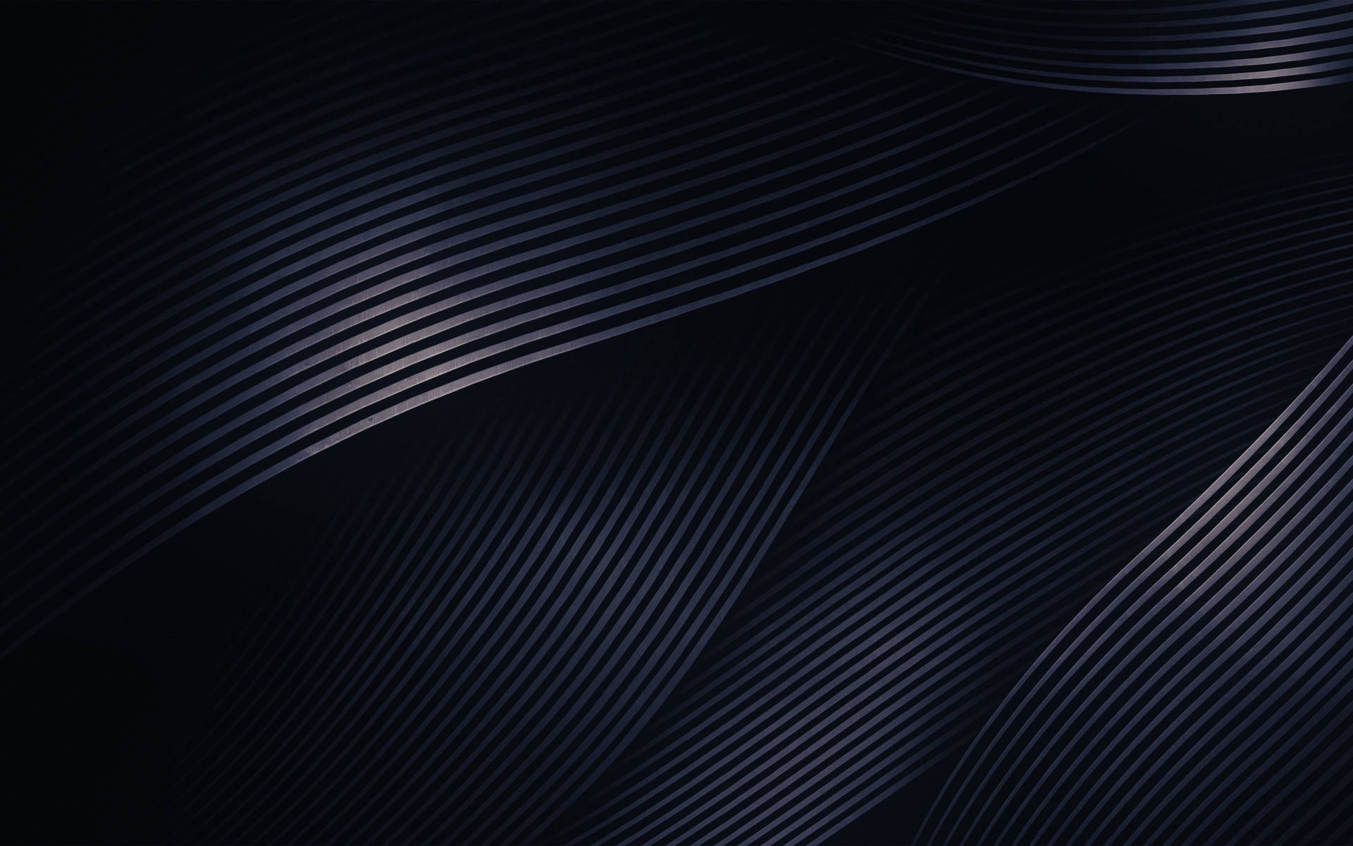 Black Wave Lines Material Design