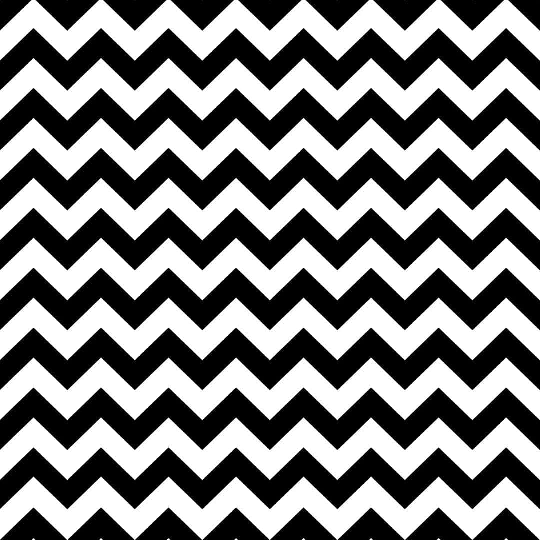 Black White Zigzag Pattern Background