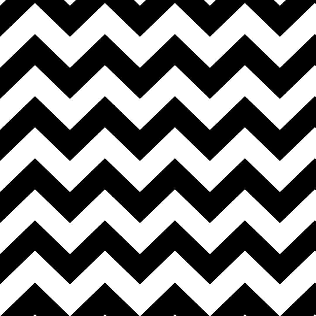 Black White Zigzag Pattern Background