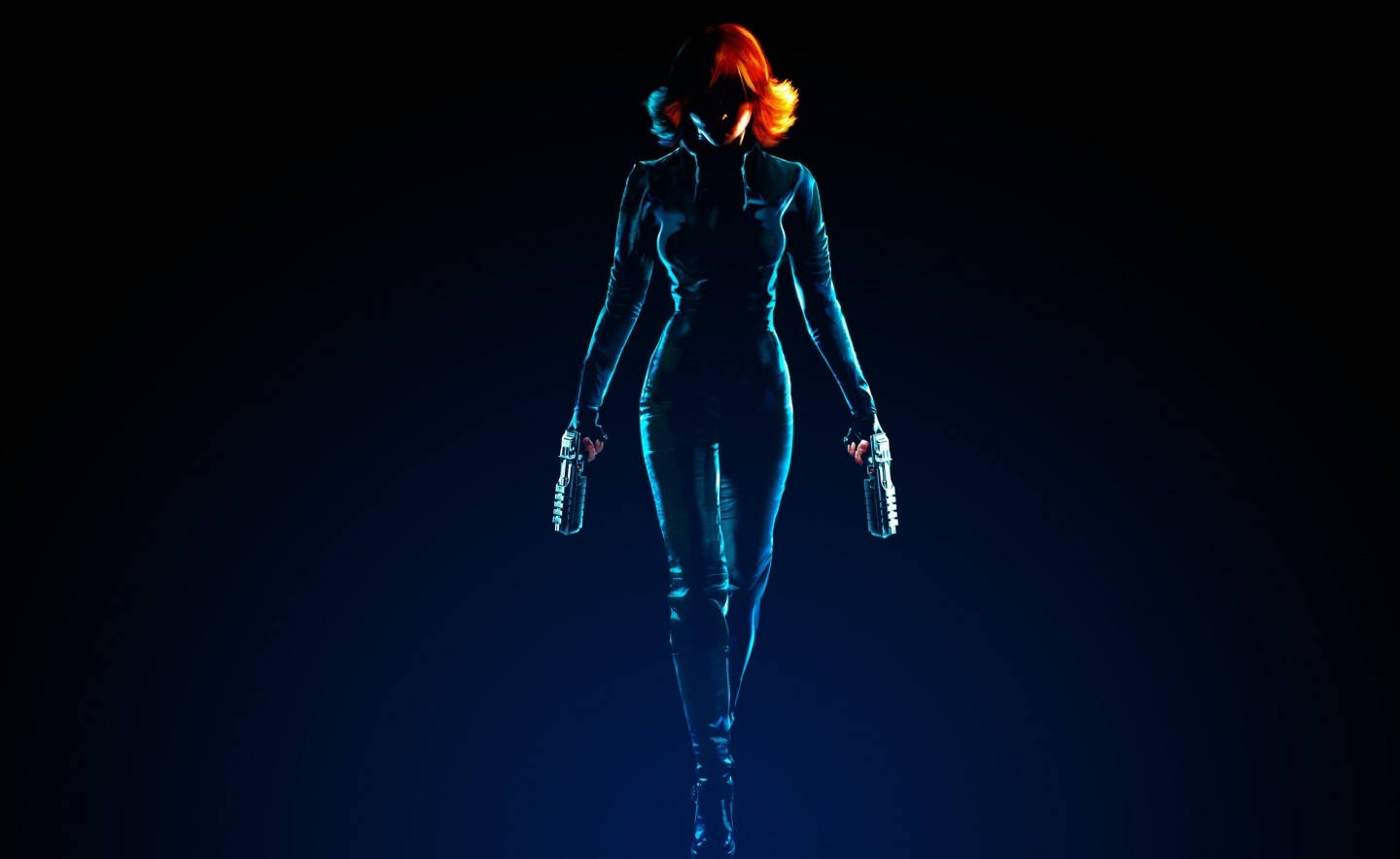 Black Widow Avengers Shadow Background
