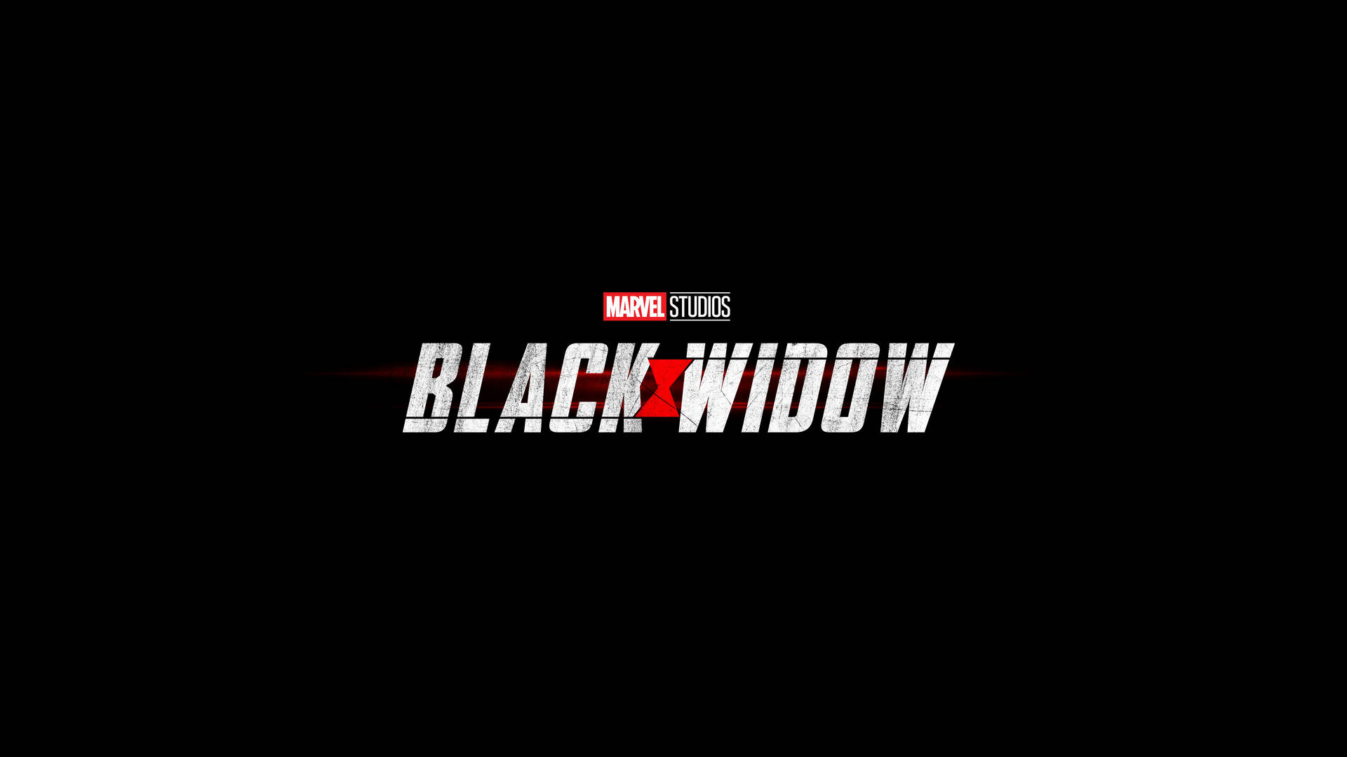 Black Widow Film Logo Background