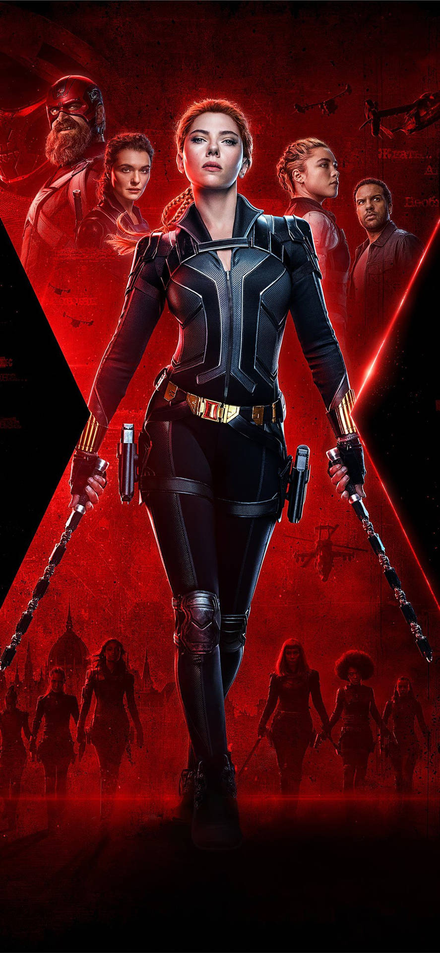 Black Widow Poster 4k Marvel Iphone Background