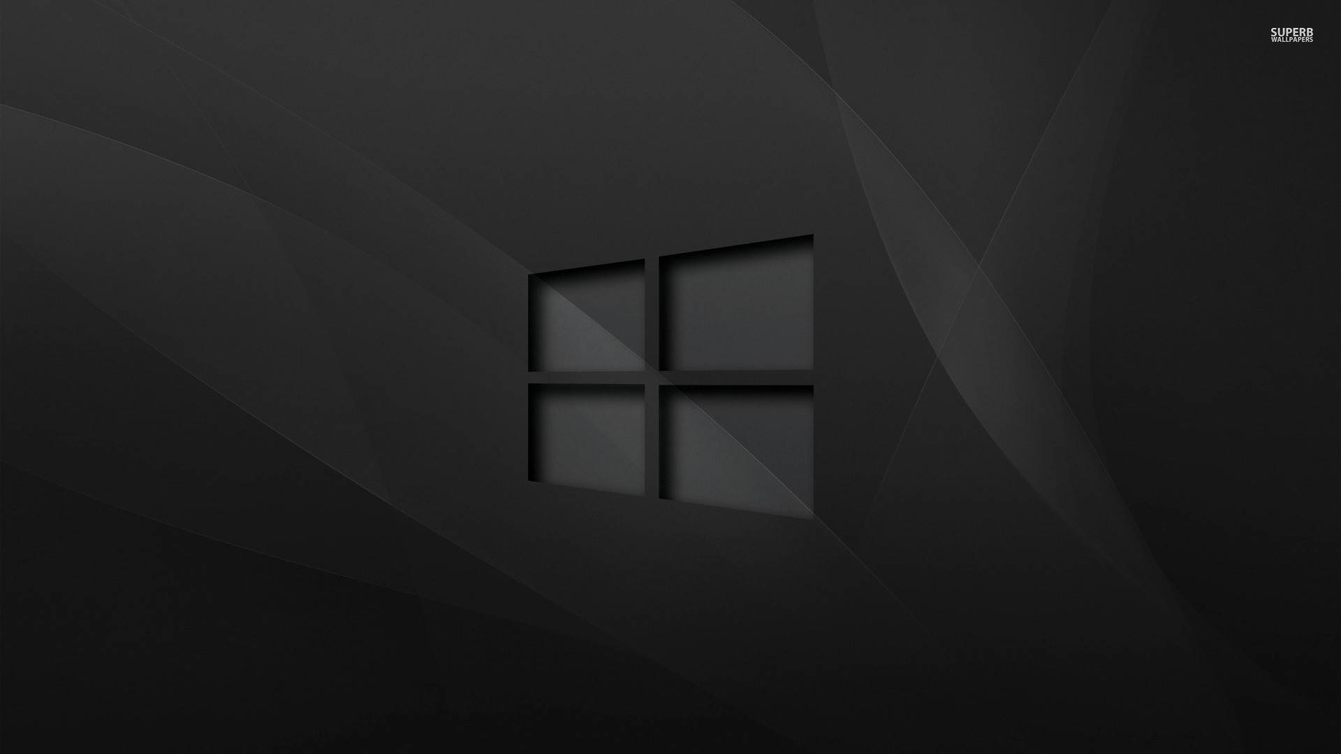 Black Windows 10 Hd Charcoal Background Background