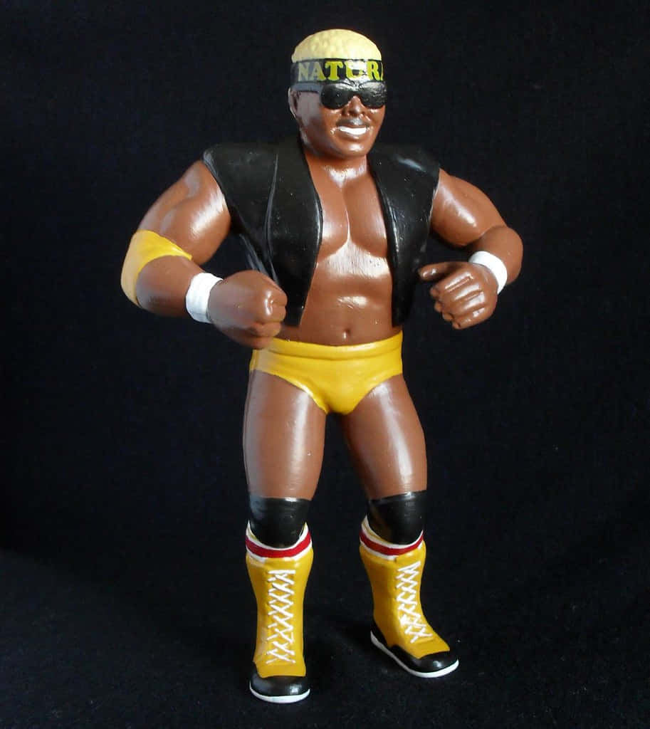 Black Yellow Butch Reed Figure Background