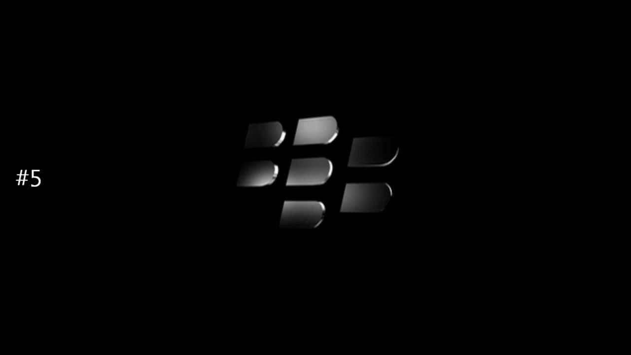 Blackberry Metallic In Black Background