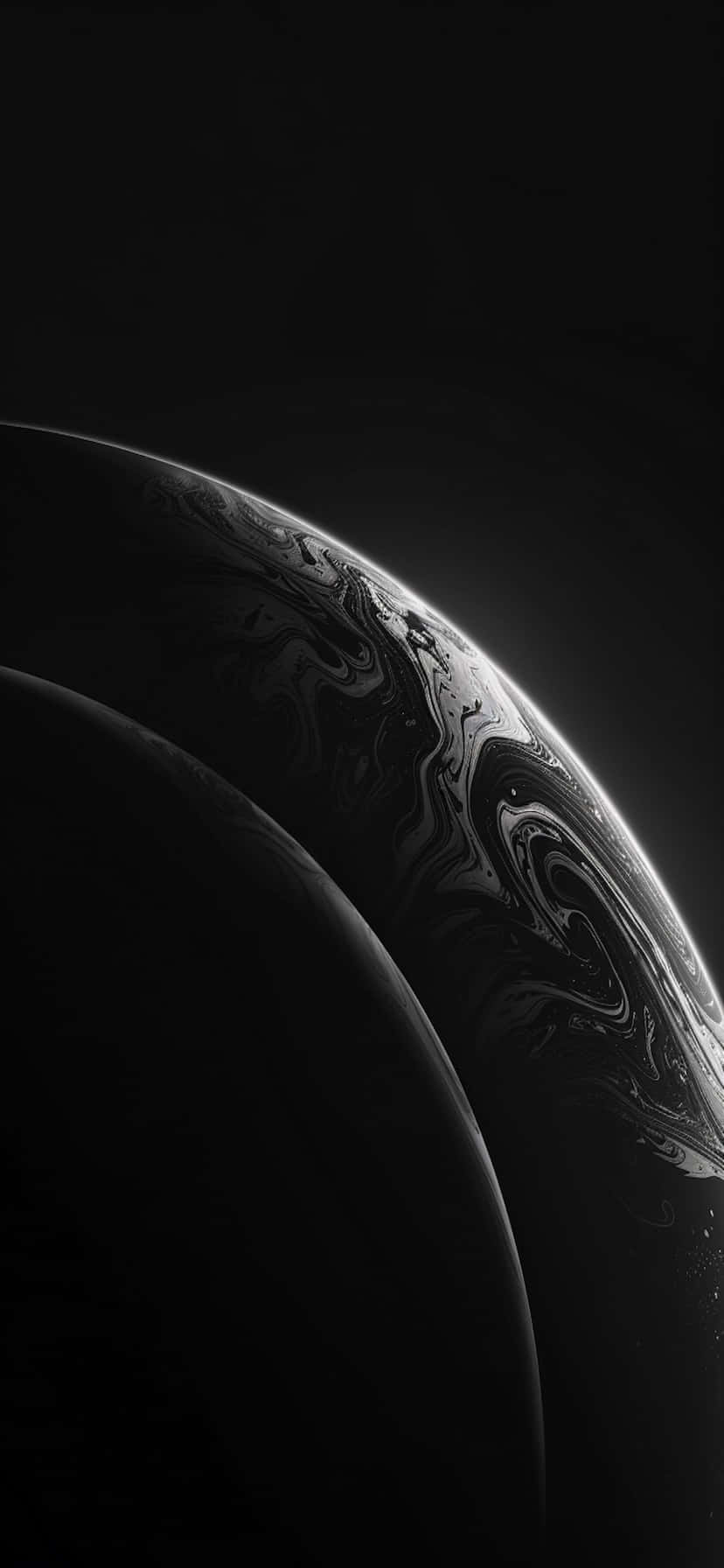 Blacki Phone X R Abstract Wallpaper Background