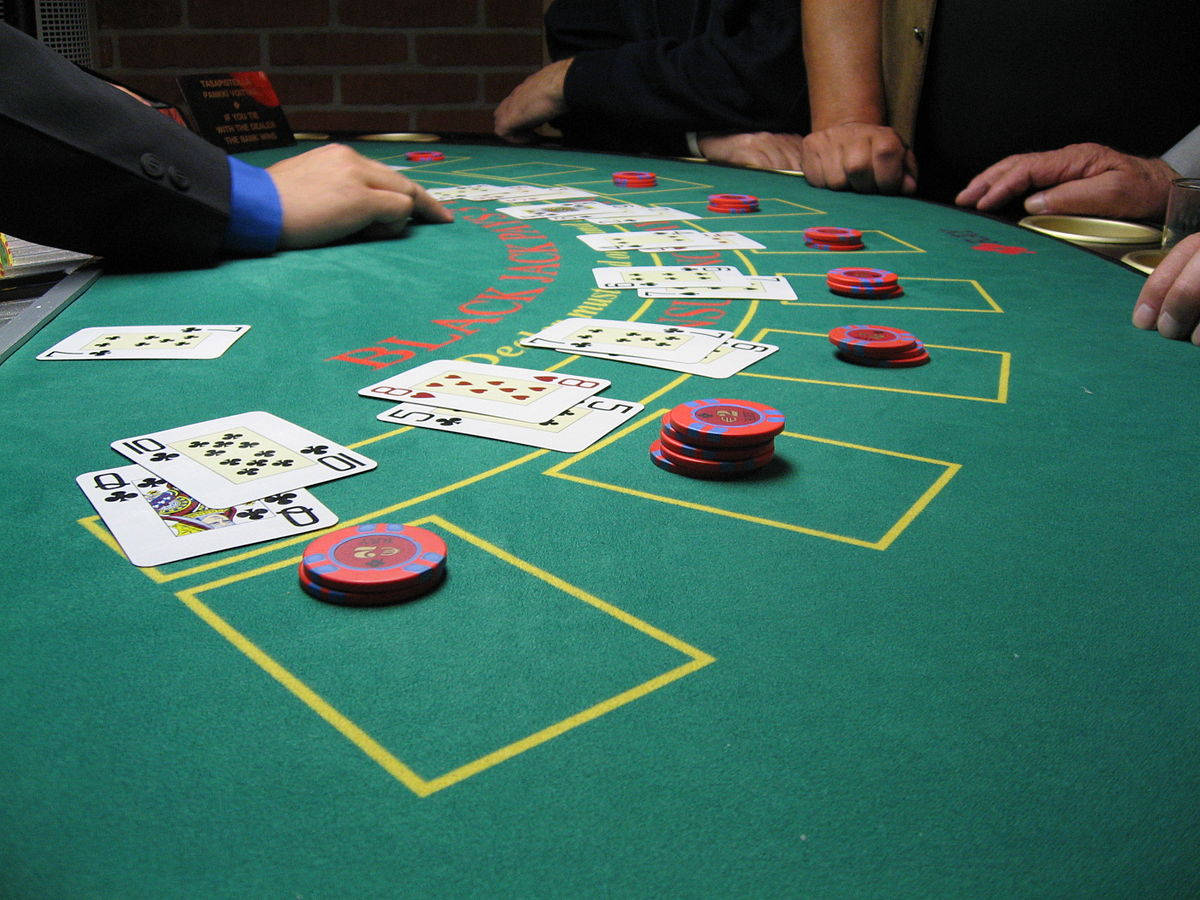 Blackjack Dealer Set Up Cards