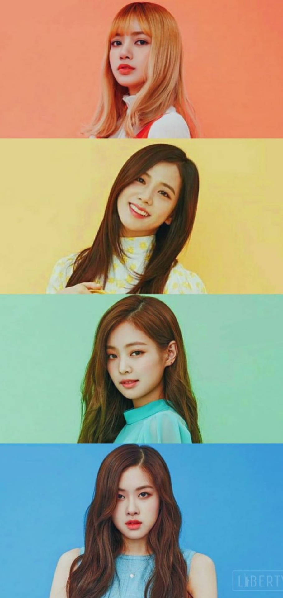 Blackpink Cute Colorful Collage