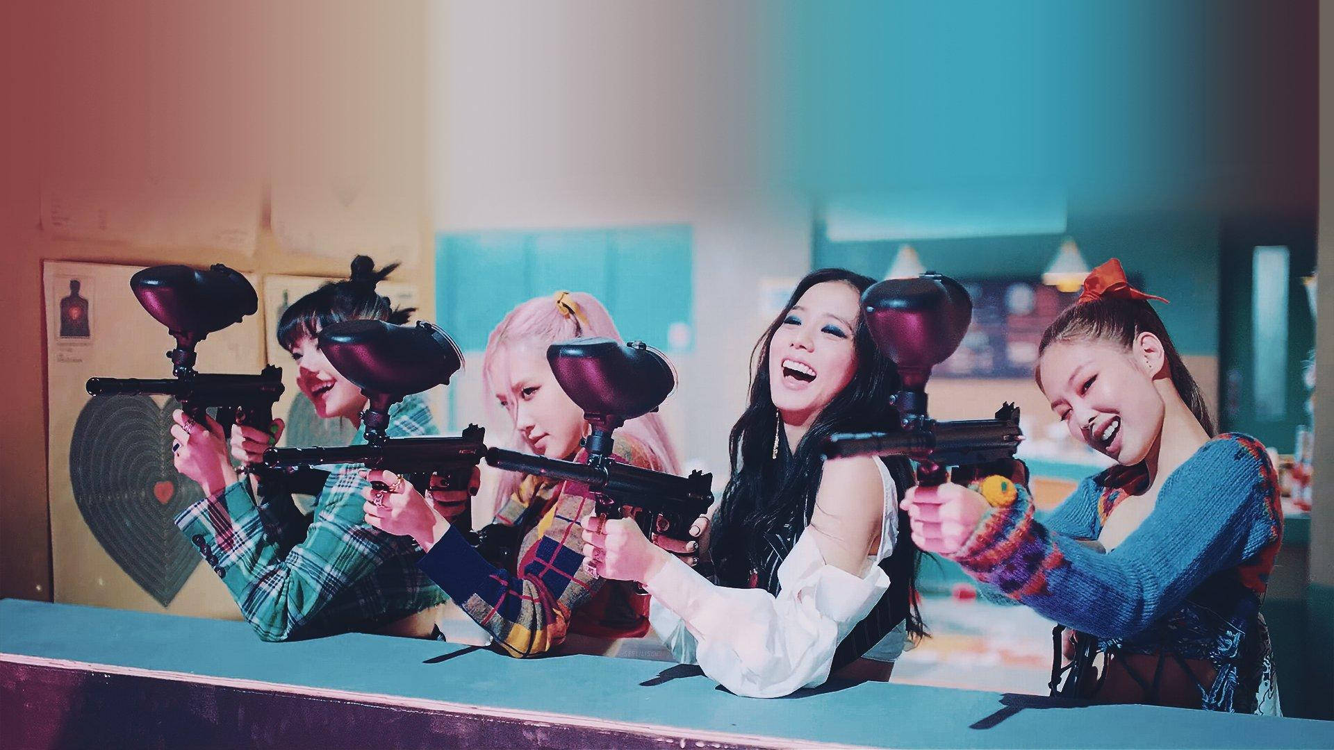 Blackpink Jennie Kim Gun-shooting Pose