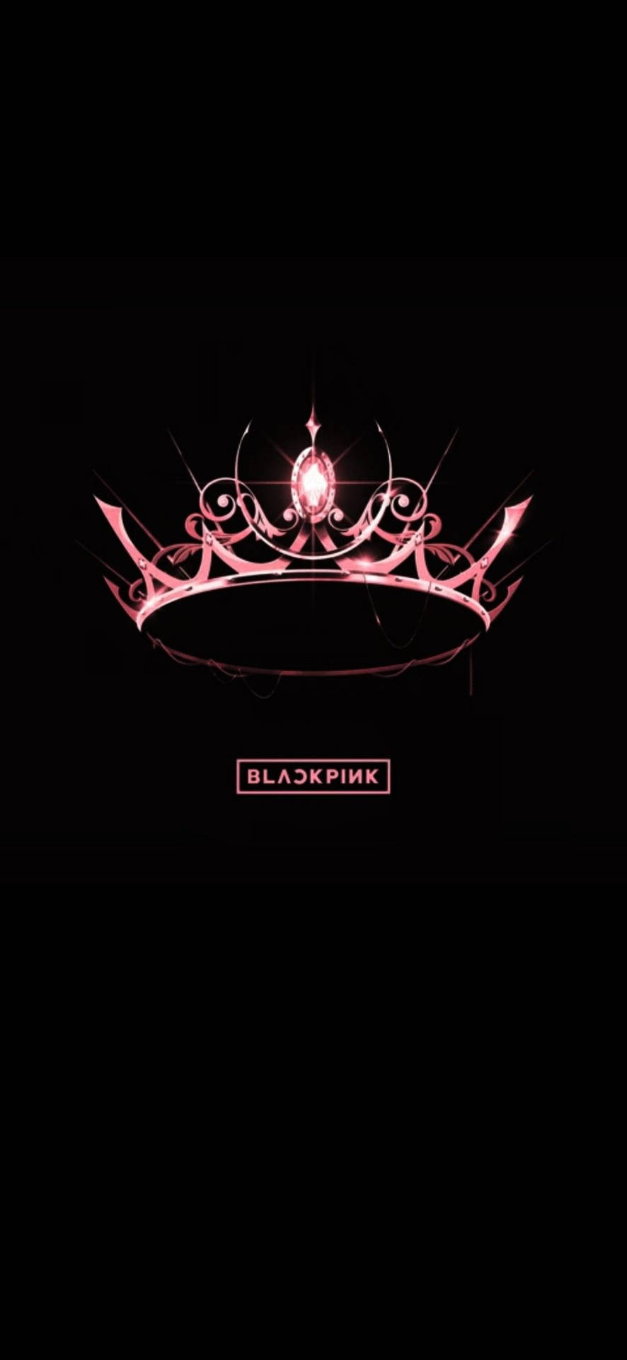 Blackpink Logo For The Album 2020 Background