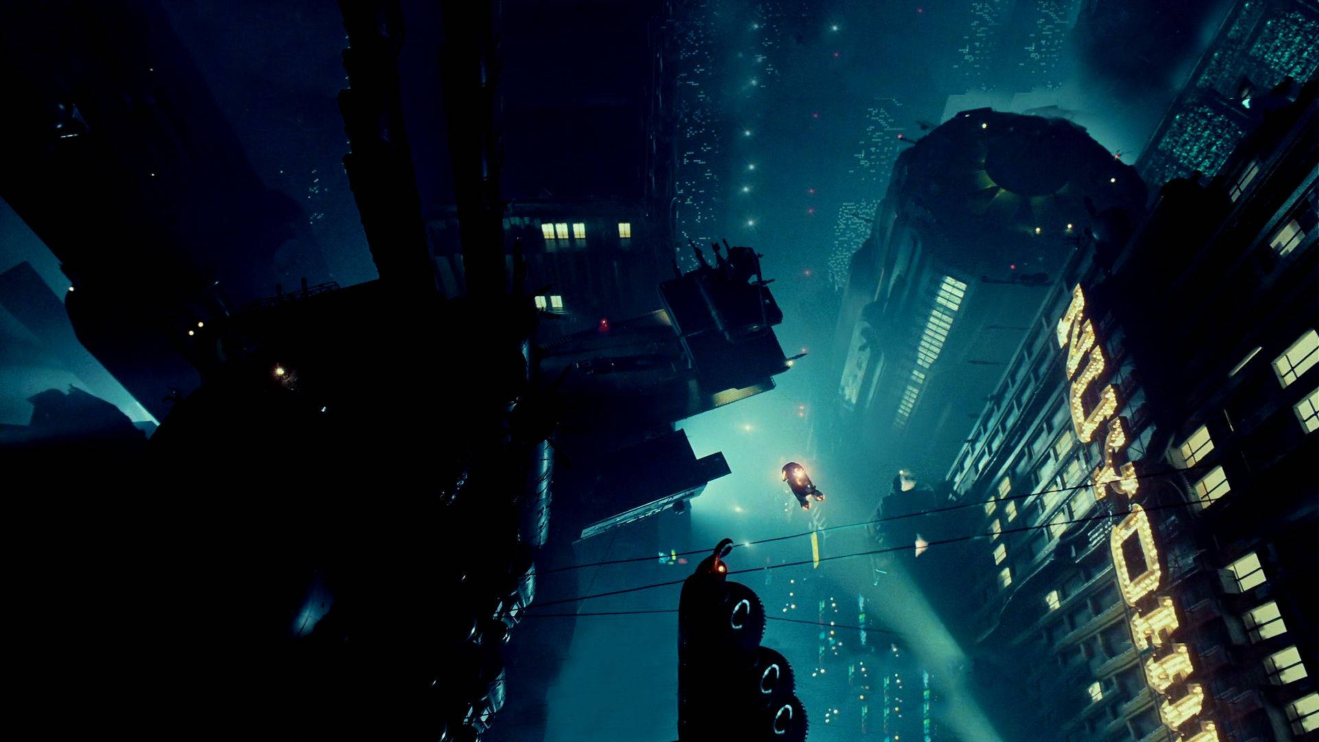 Blade Runner 2049 Futuristic City Background