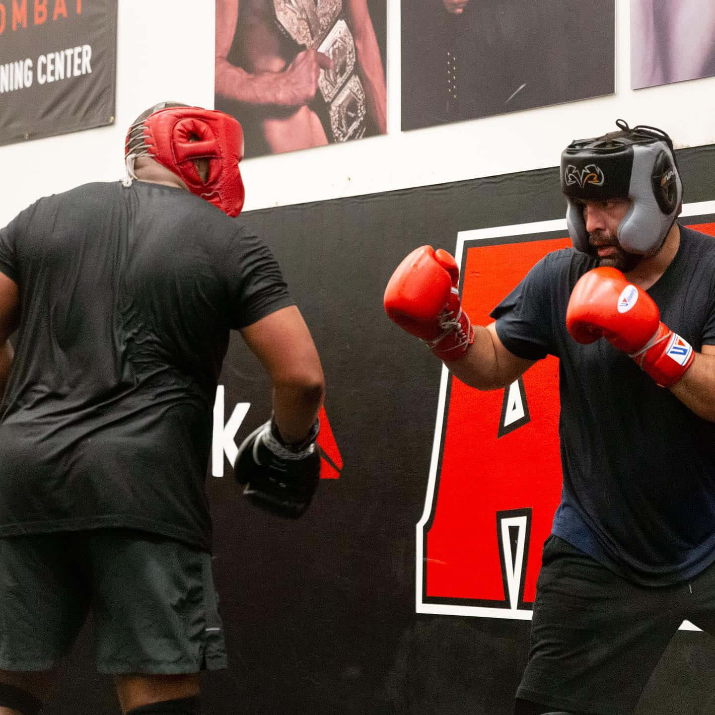Blagoy Ivanov During Fight Training Background