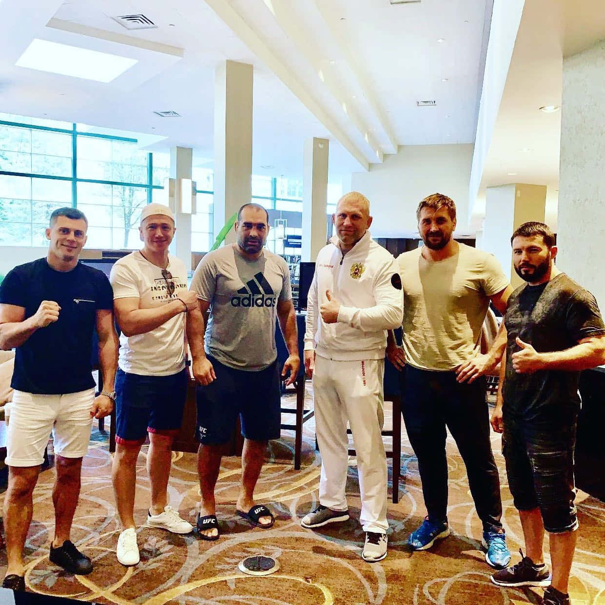 Blagoy Ivanov With Fighters Background