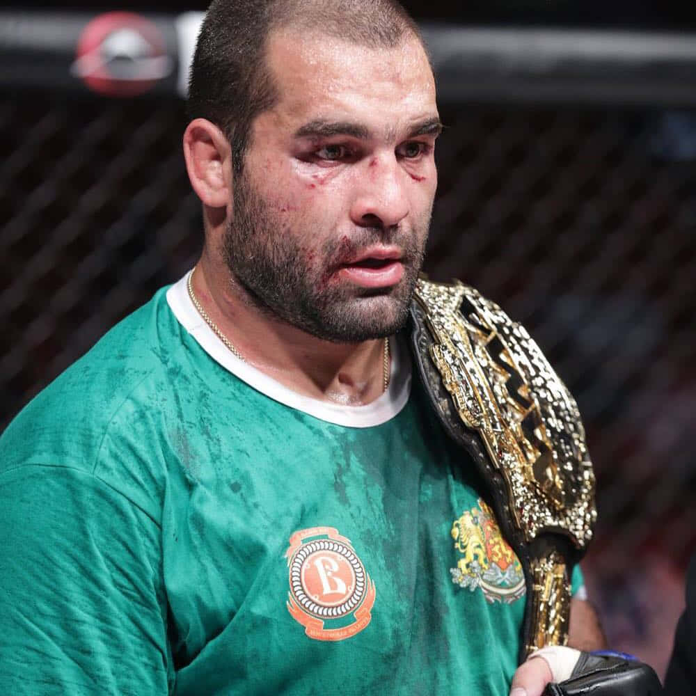 Blagoy Ivanov With Title Belt