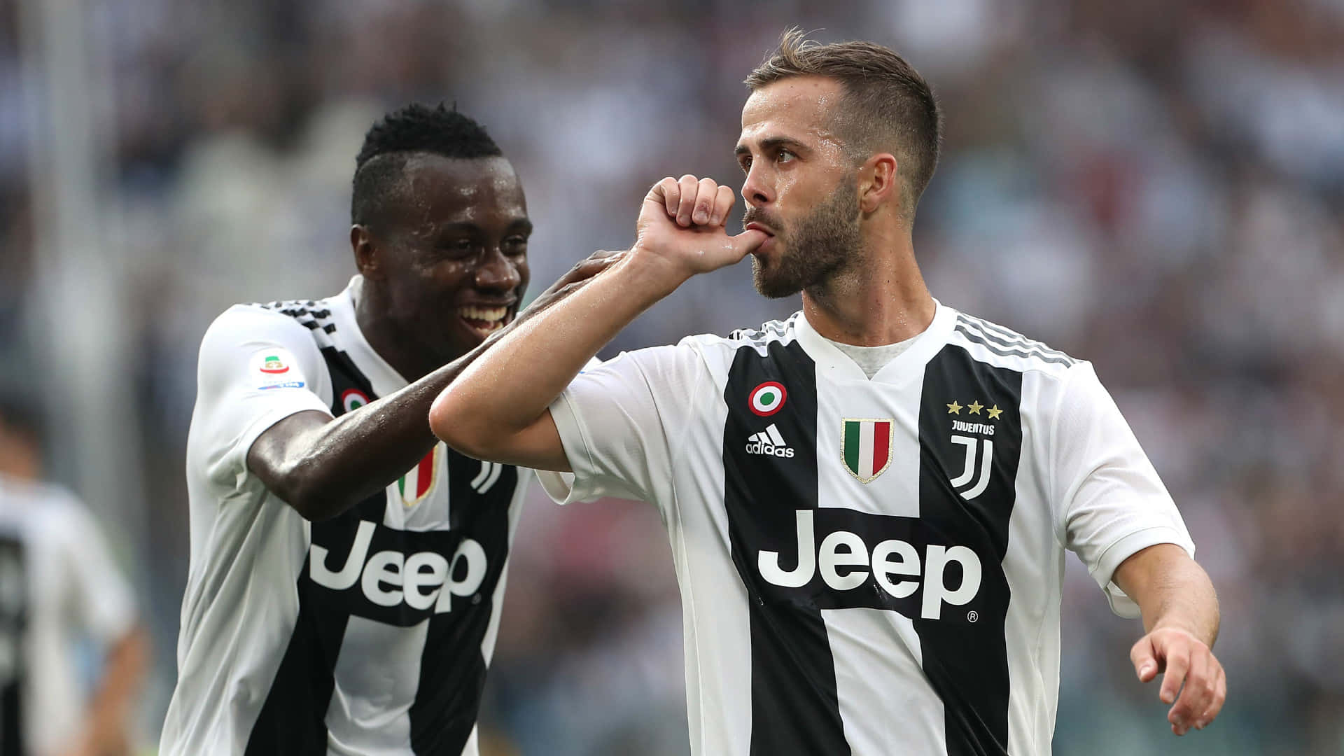 Blaise Matuidi And Miralem Pjanic Background