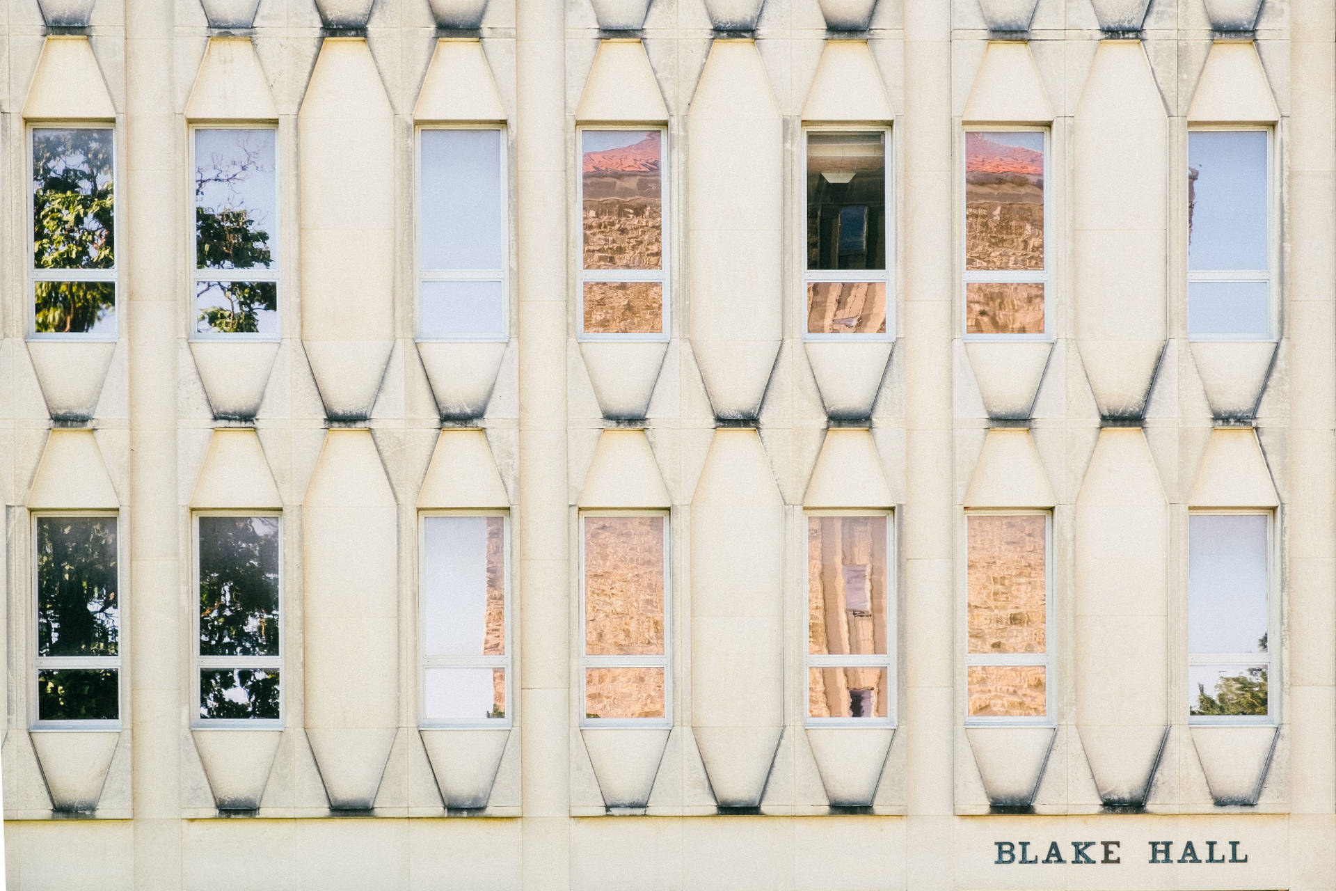 Blake Hall Windows At University Of Kansas