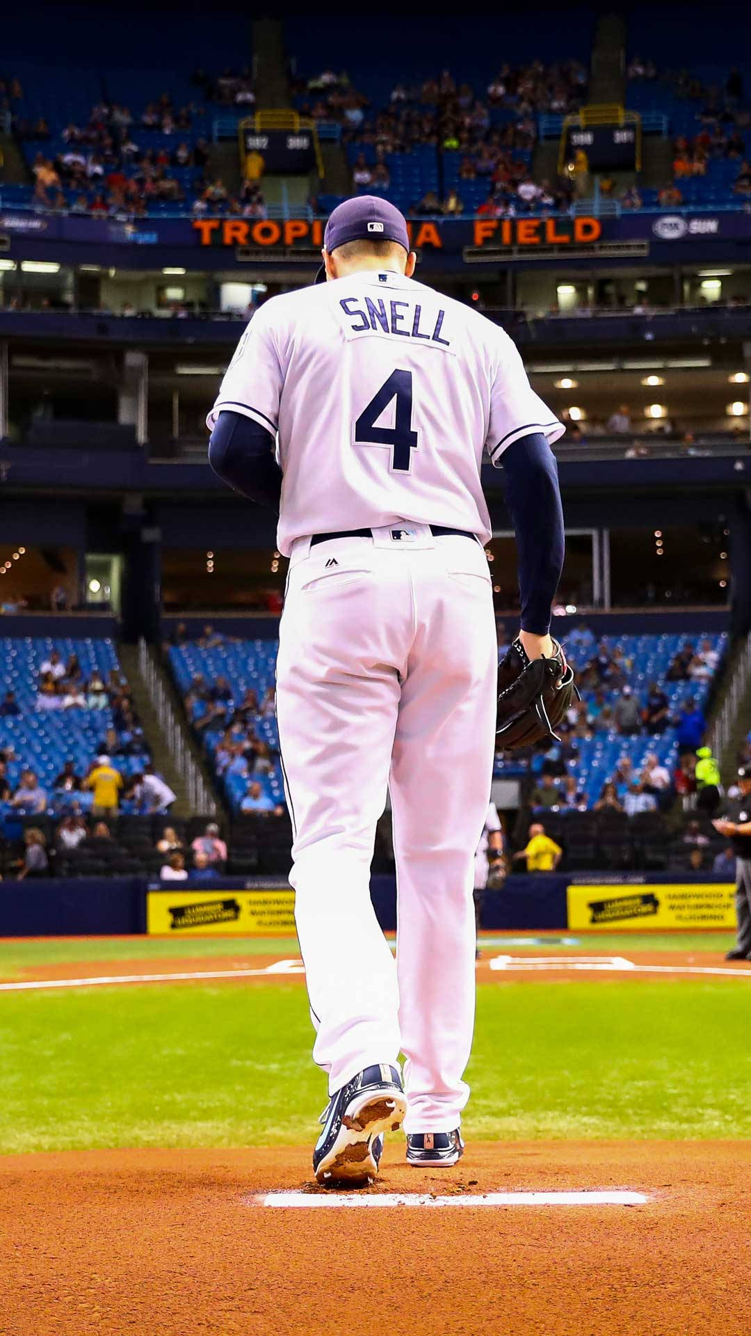 Blake Snell From The Back Background