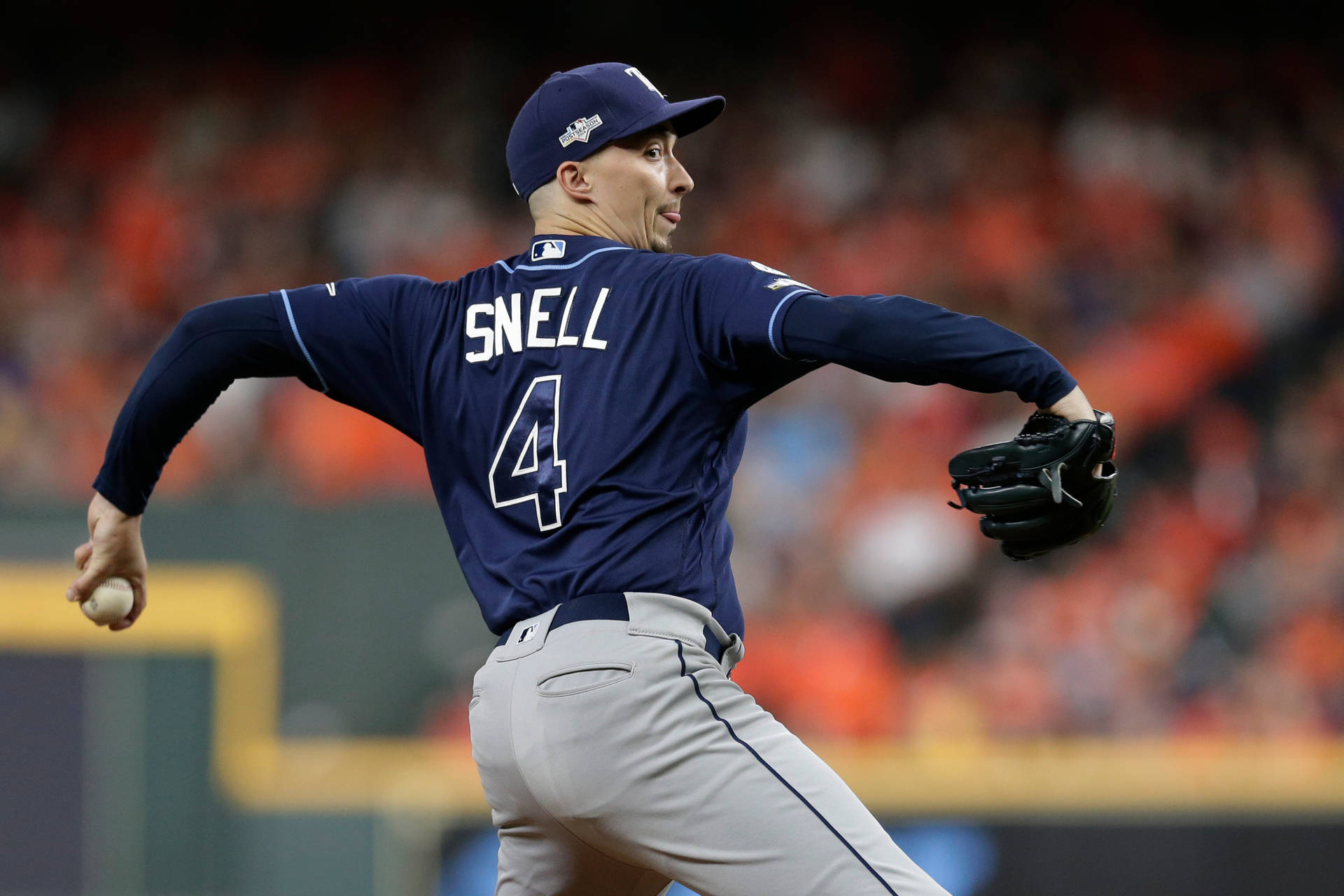 Blake Snell Rear View Background