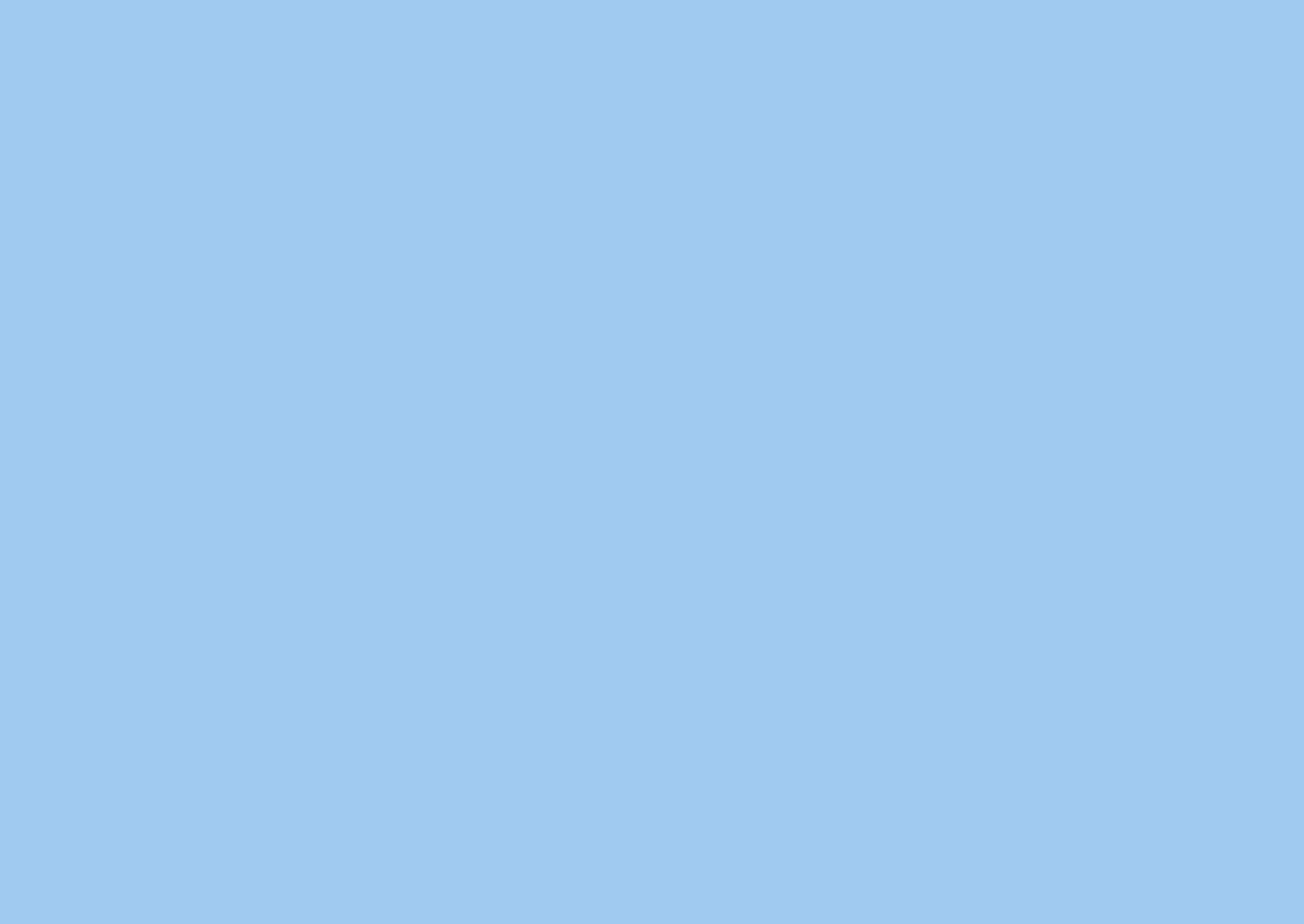 Blank Aesthetic Baby Blue Background