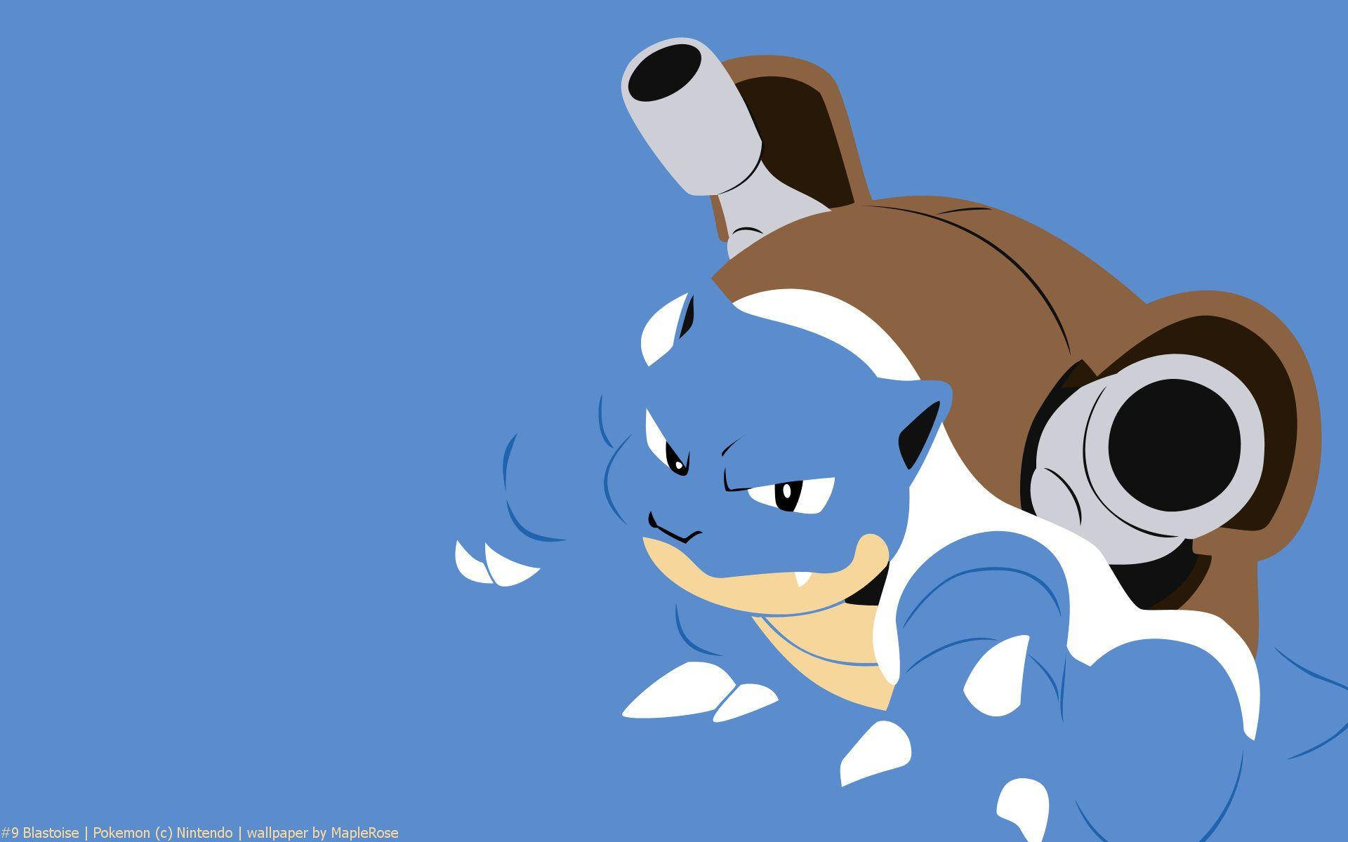 Blastoise, The Protector Of The Seas Background