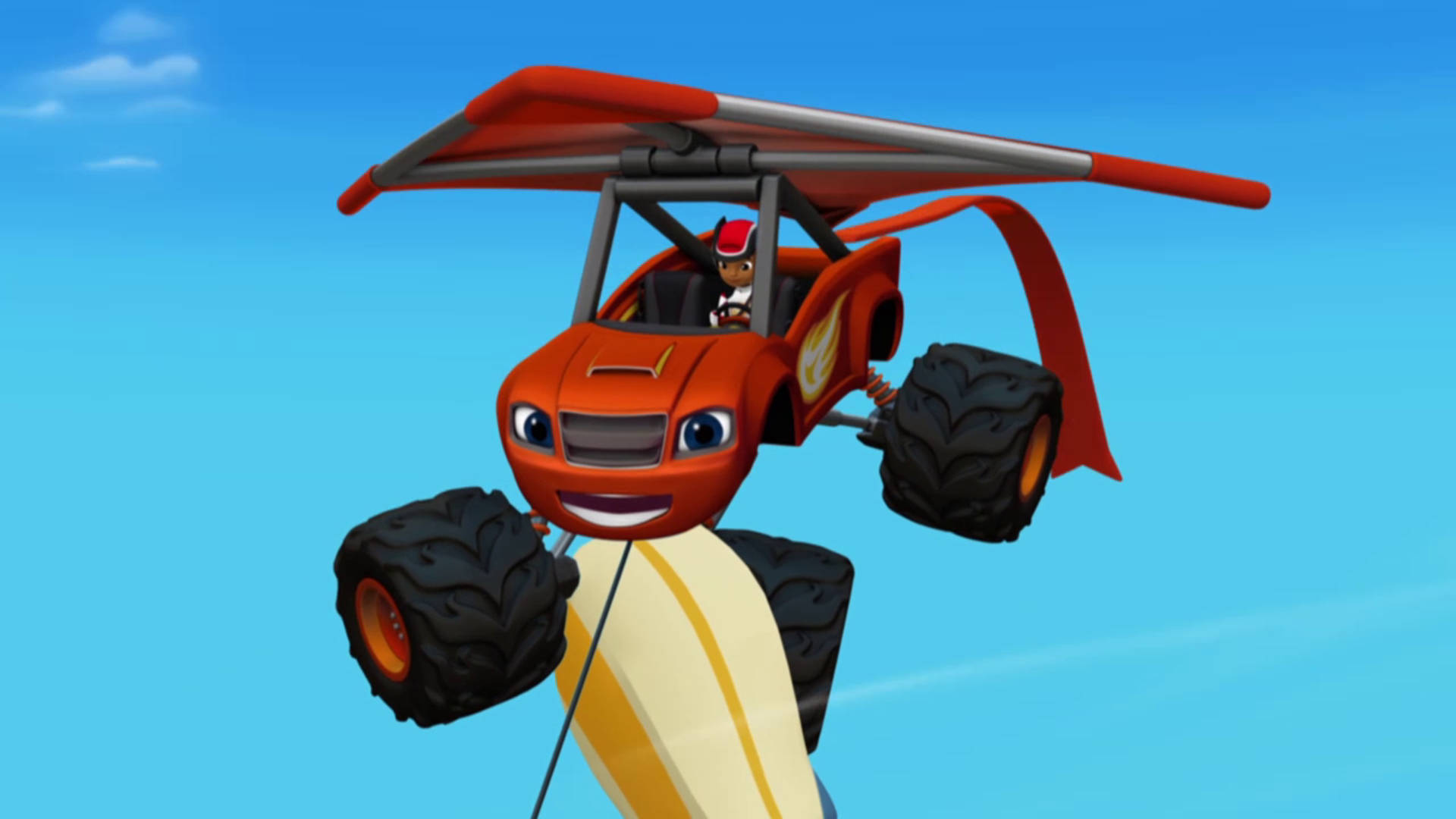 Blaze And The Monster Machines Kite Background