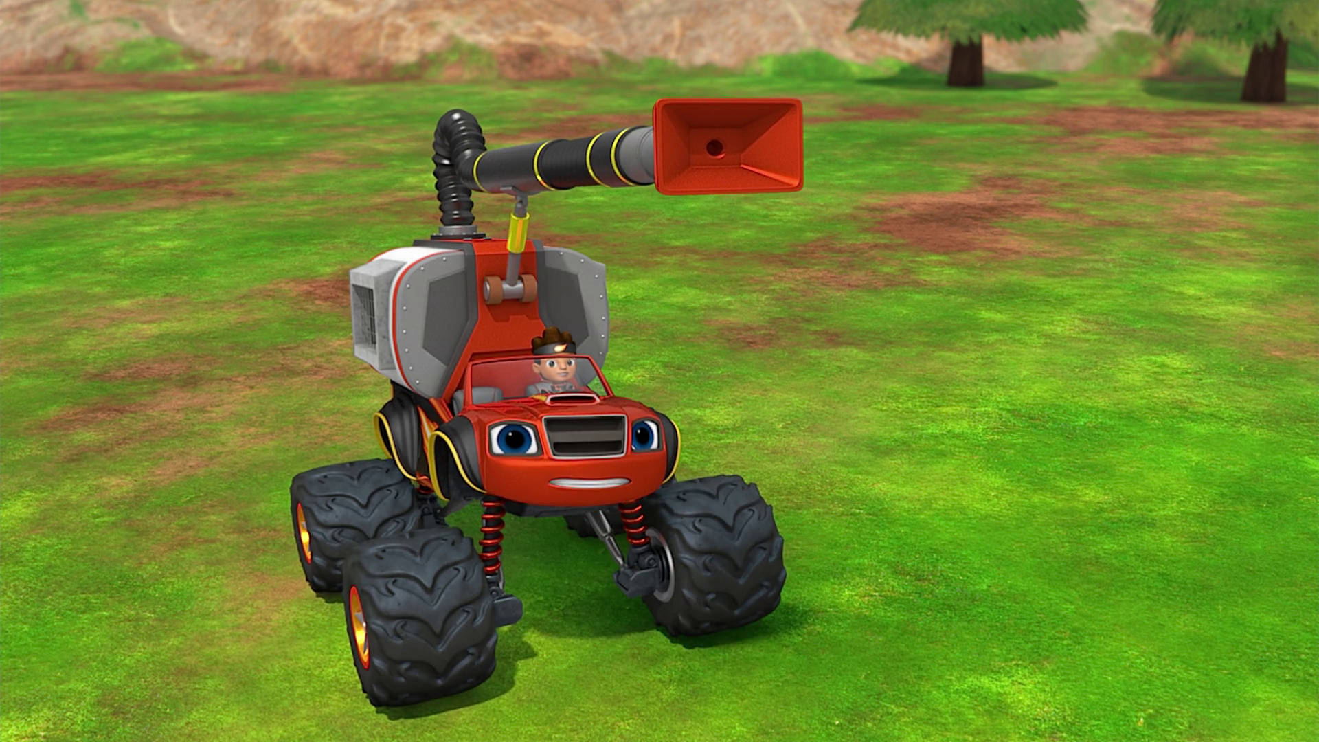 Blaze And The Monster Machines Vacuum Background