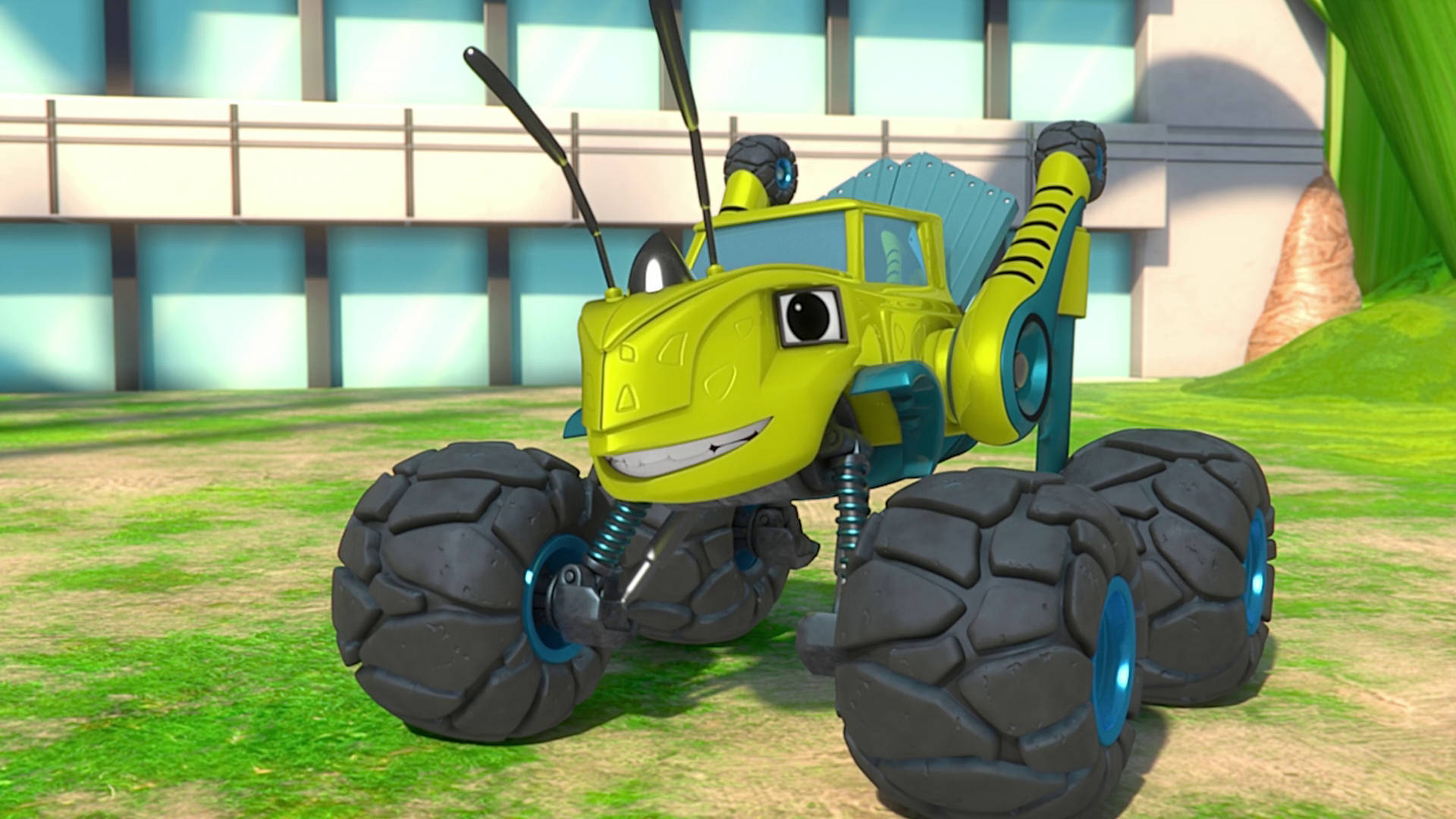 Blaze And The Monster Machines Zeg Background