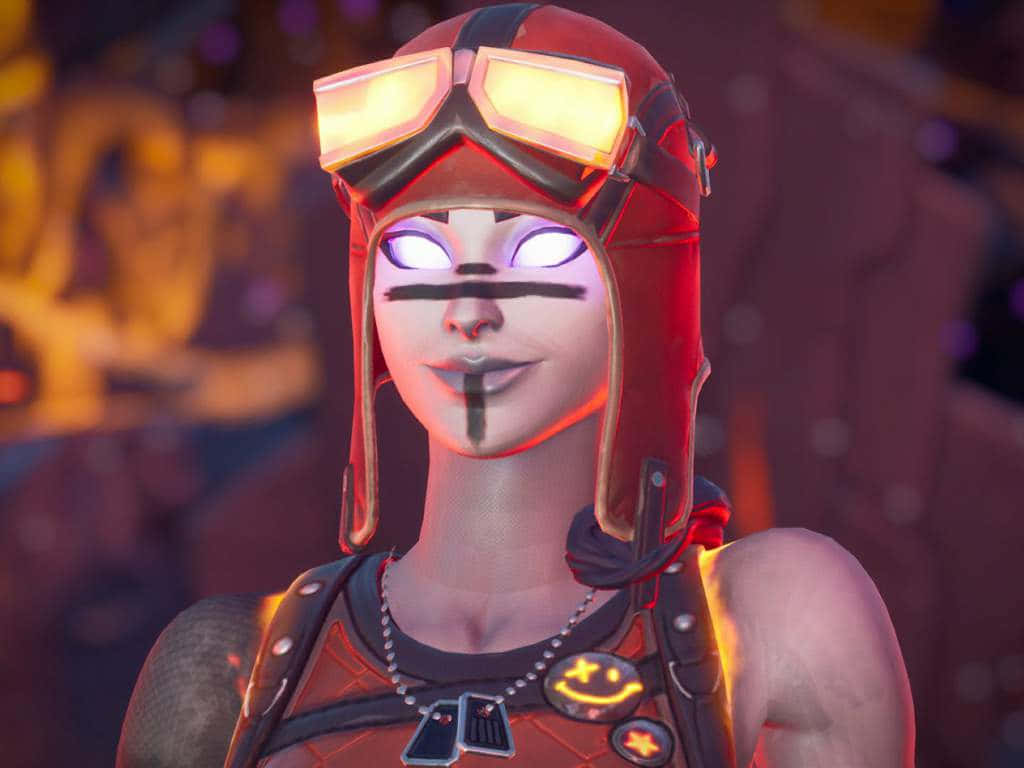 Blaze Fortnite Outfit Face Paint Background