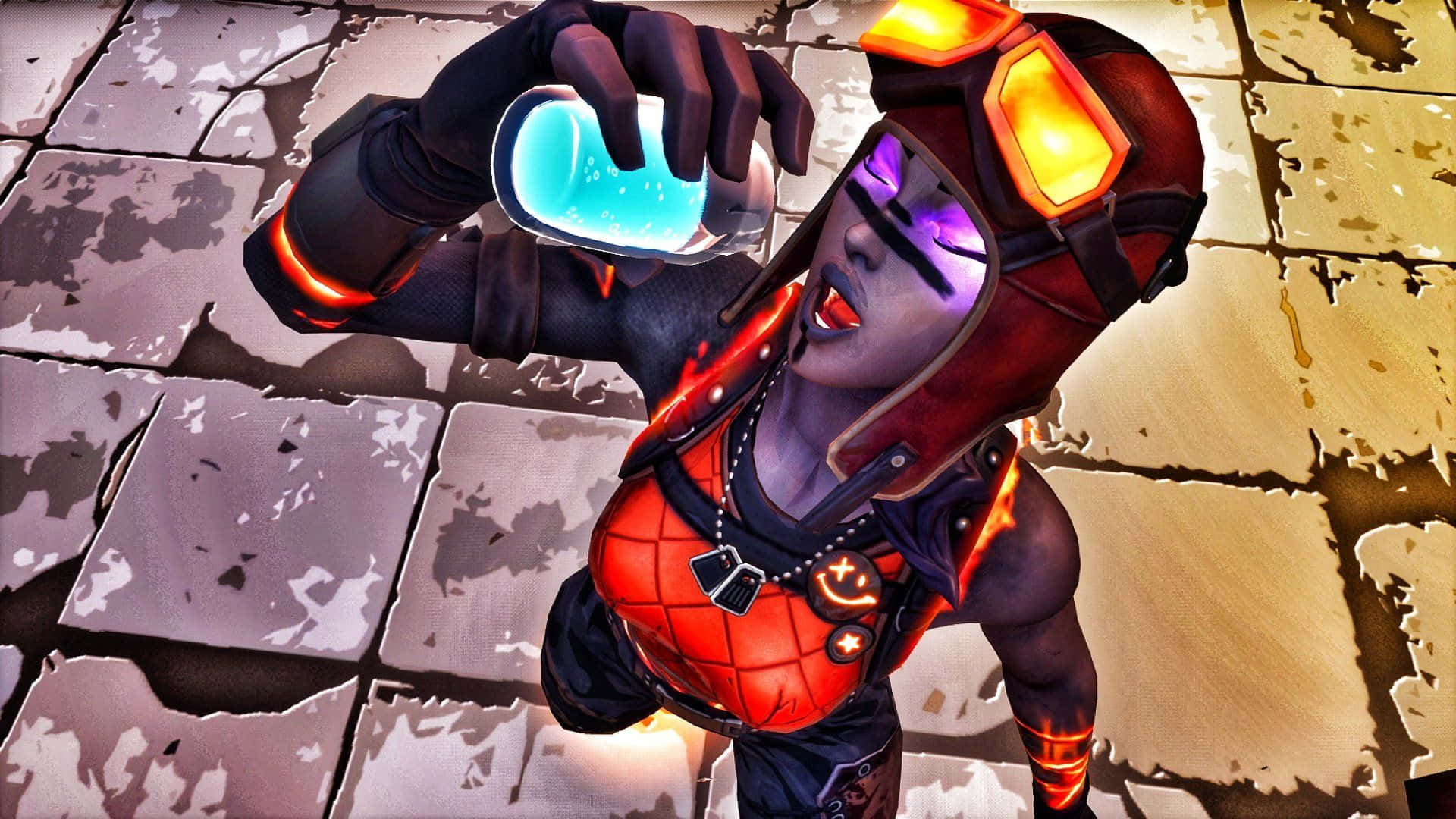 Blaze Fortnite Outfit Slurp Juice Background