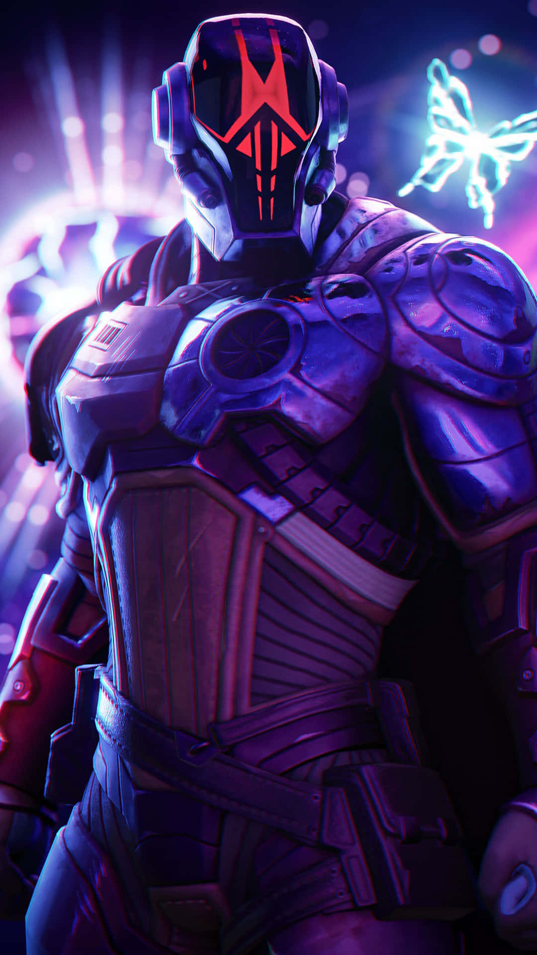 Blaze Your Way Through Season 8 With The All-new Fortnite Purple! Background