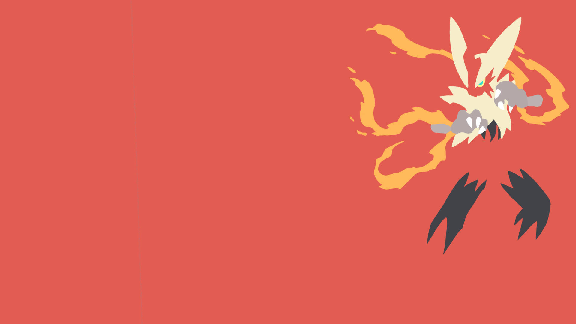 Blaziken- A Fiery Spectacle Of Pokémon Power Background