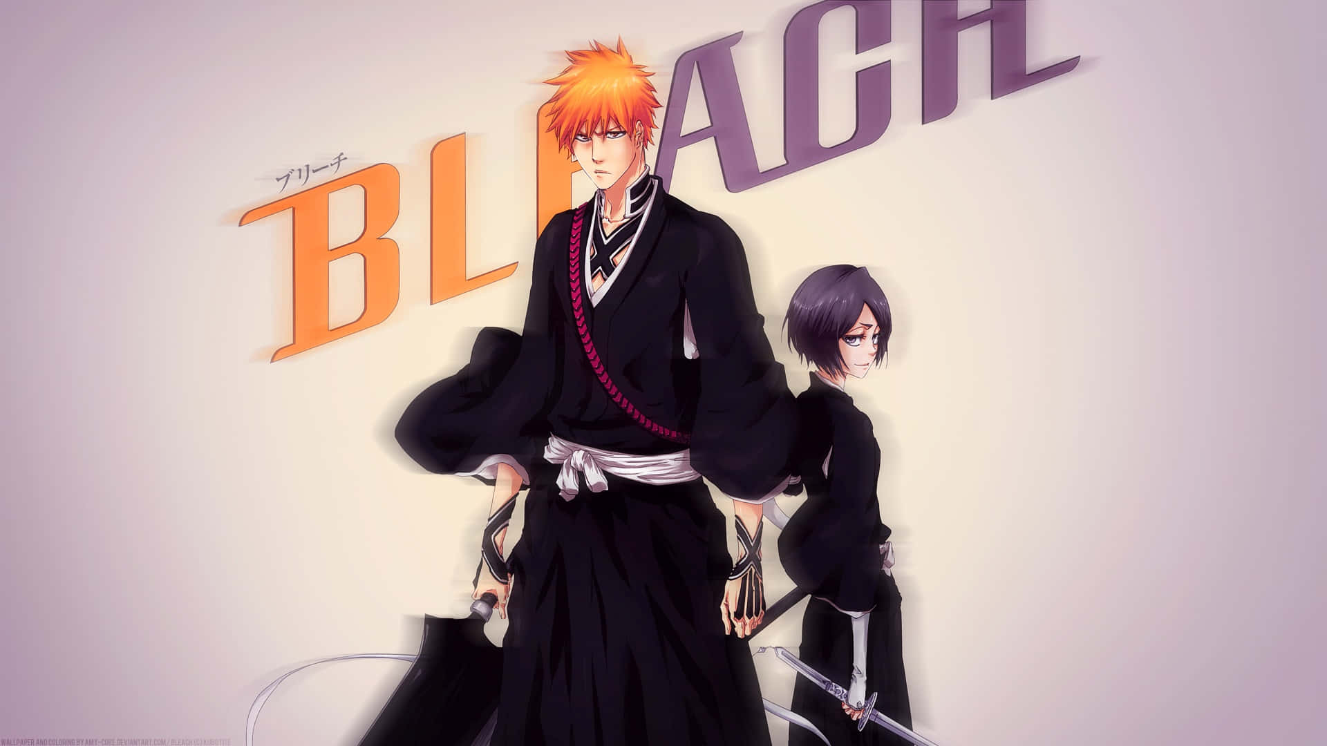 Bleach - A Black Anime Character With A Sword