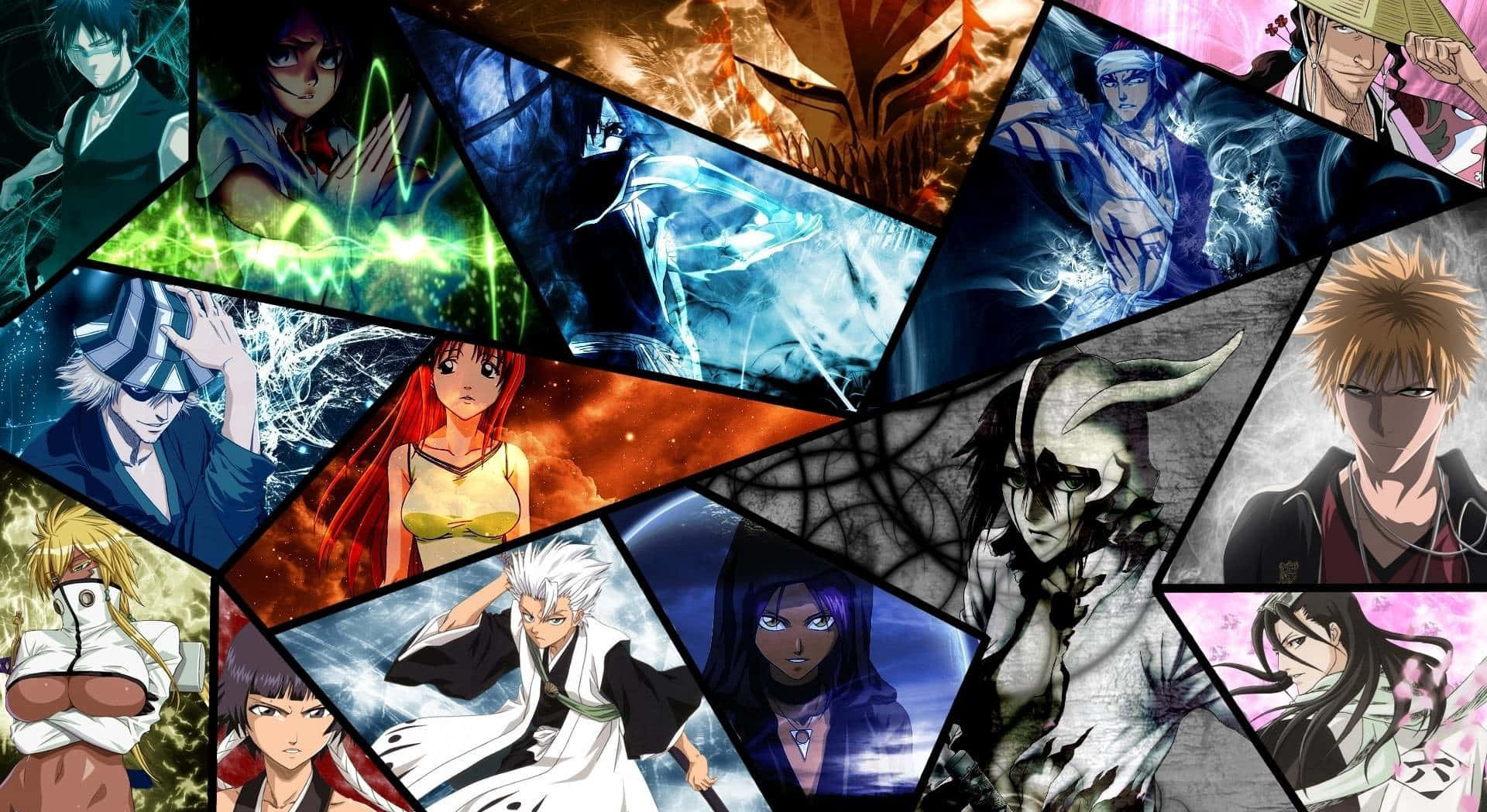 Bleach Anime All Characters Hd Collage