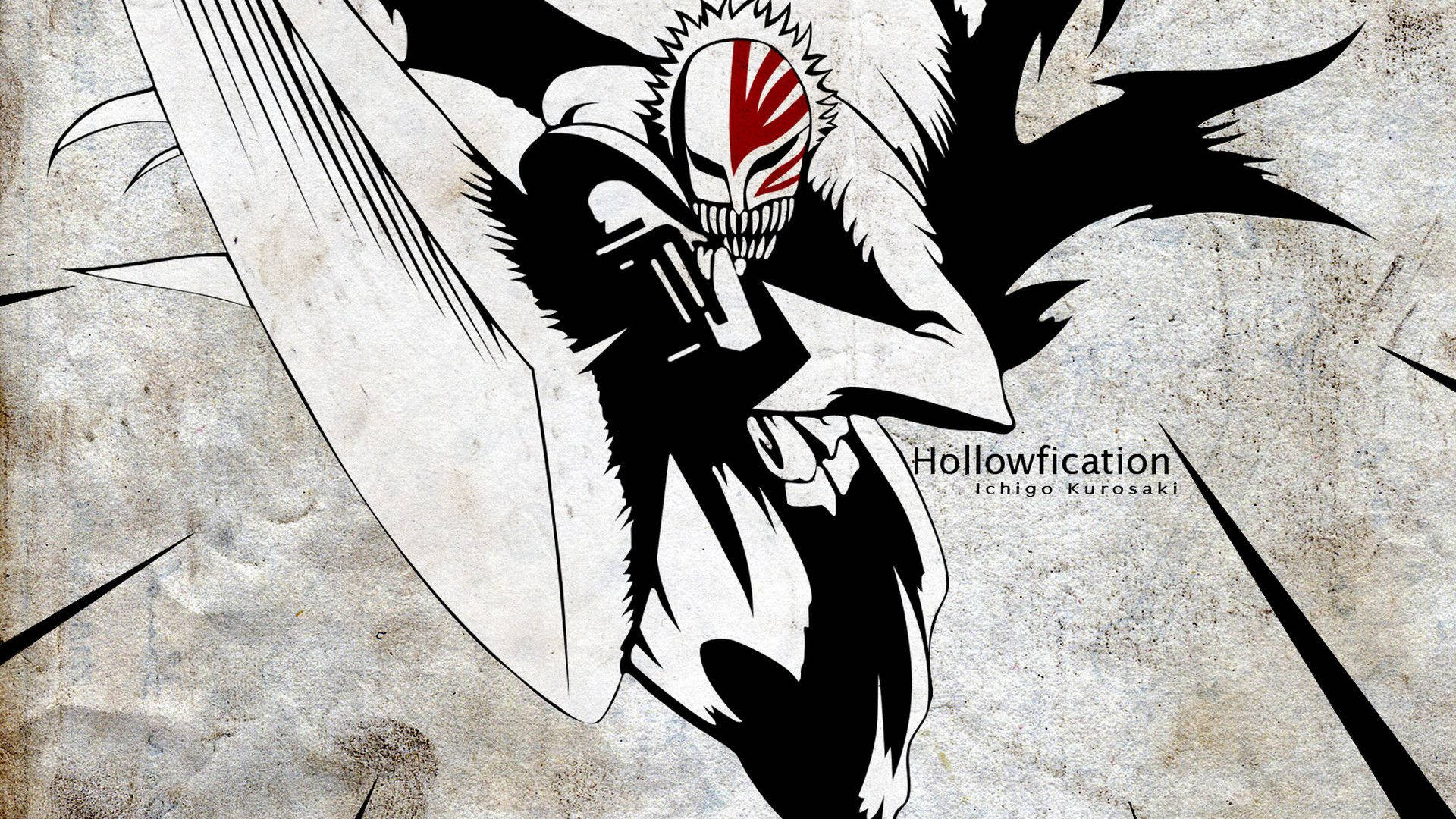Bleach Hollowfication Of Ichigo Kurosaki Background