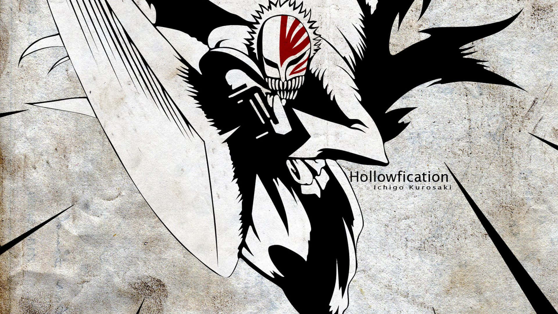 Bleach Hollowfication Of Ichigo Pc Background