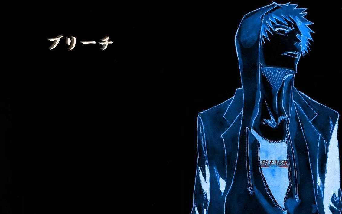 Bleach Ichigo Negative Artwork Background