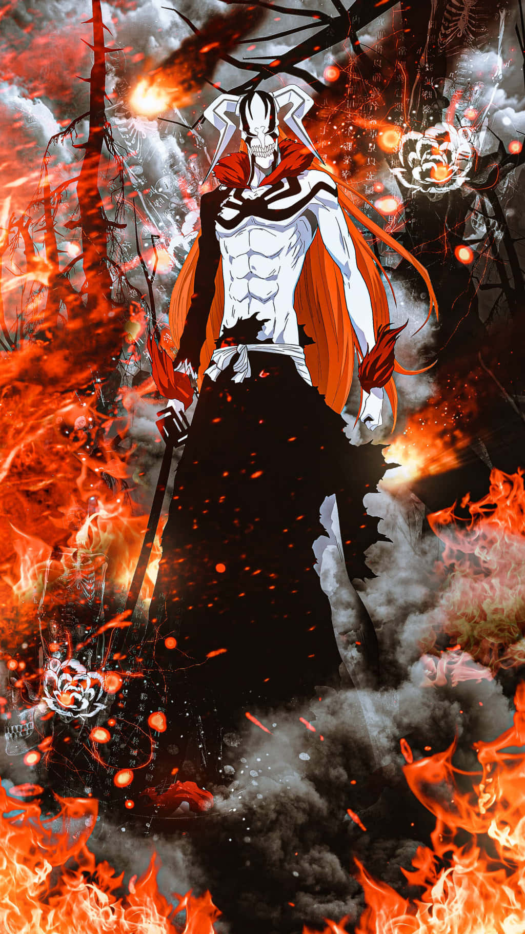 Bleach Phone With Haunting Bankai Form