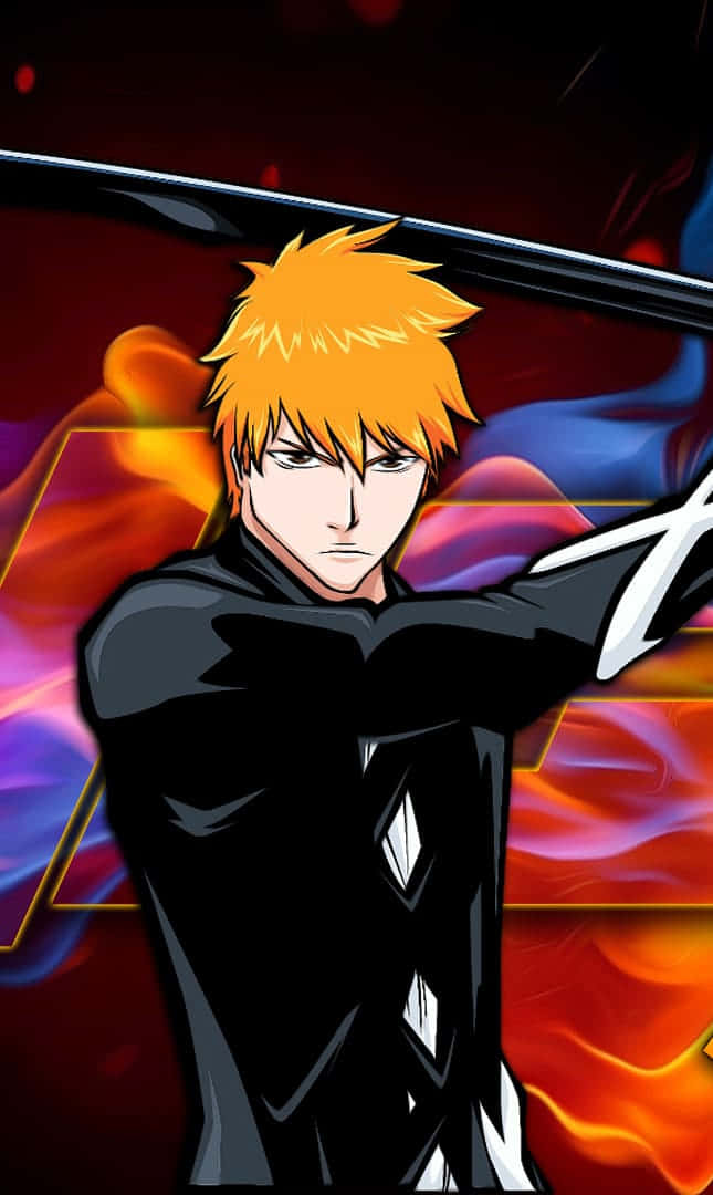 Bleach Phone With Ichigo Glaring