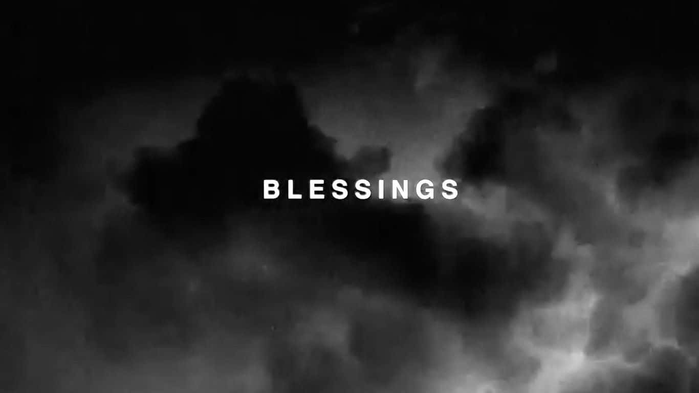 Blessed Dark Clouds Background