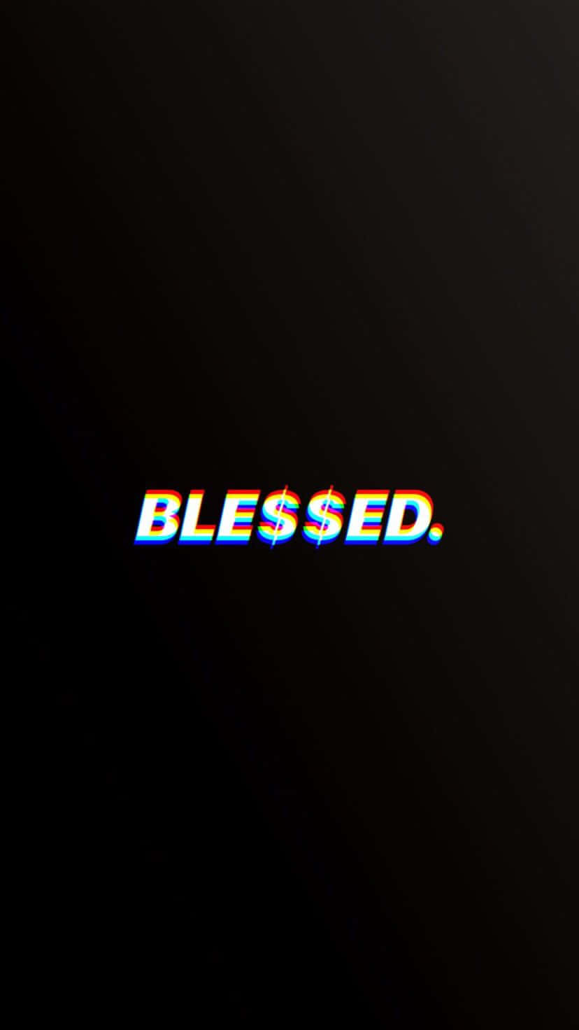 Blessed Dollar Sign Background