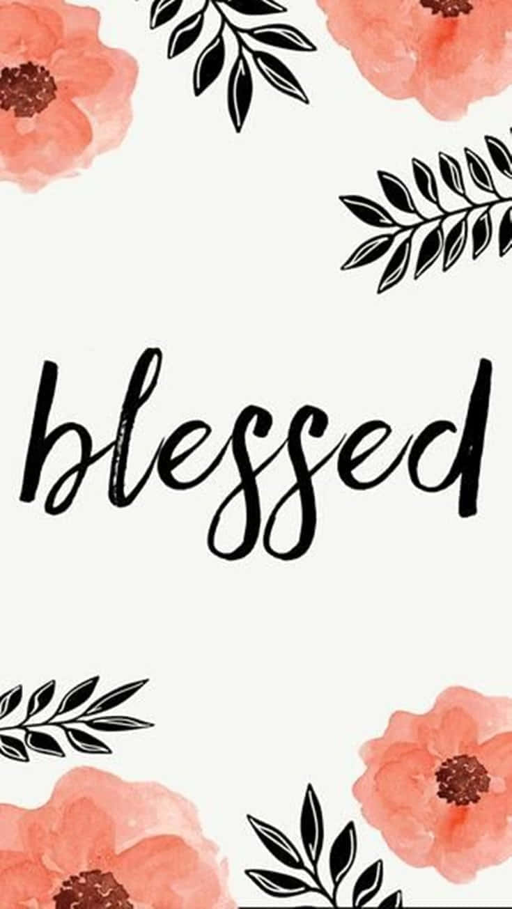 Blessed Flowers Background