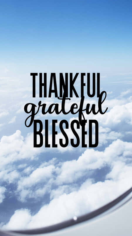 Blessed In The Sky Background