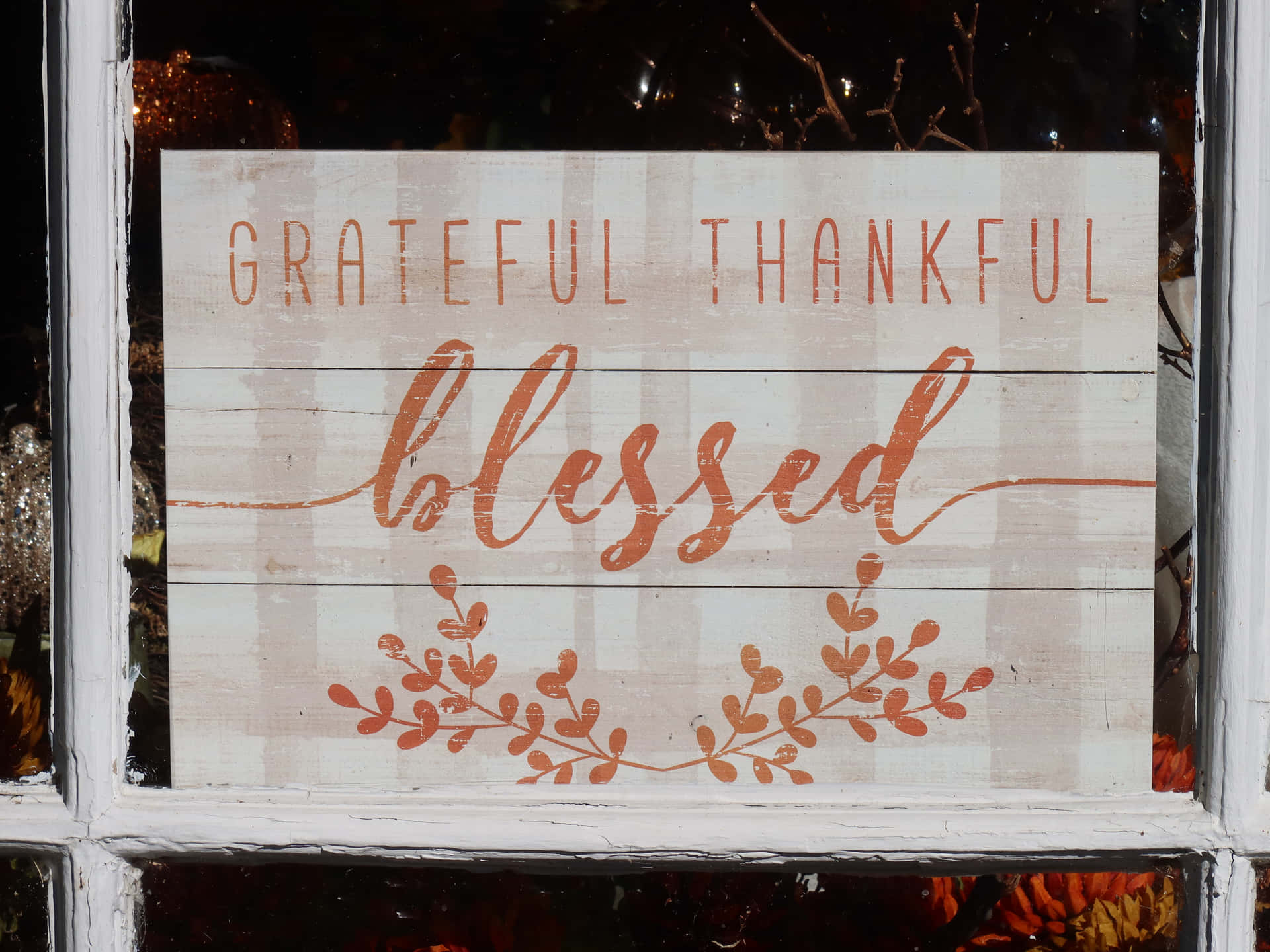 Blessed Sign Board Background